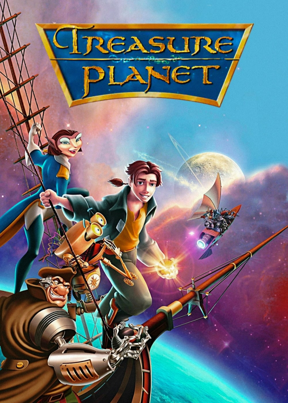 Poster Phim Hành Tinh Báu Vật (Treasure Planet)