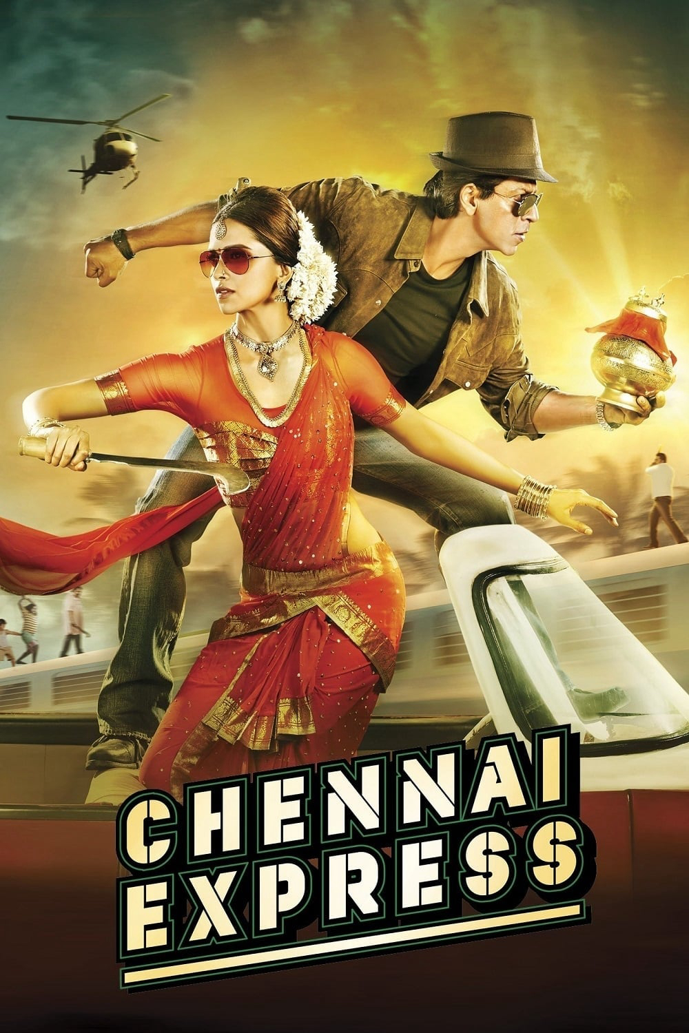 Poster Phim Hành Trình Tình Yêu (Chennai Express)