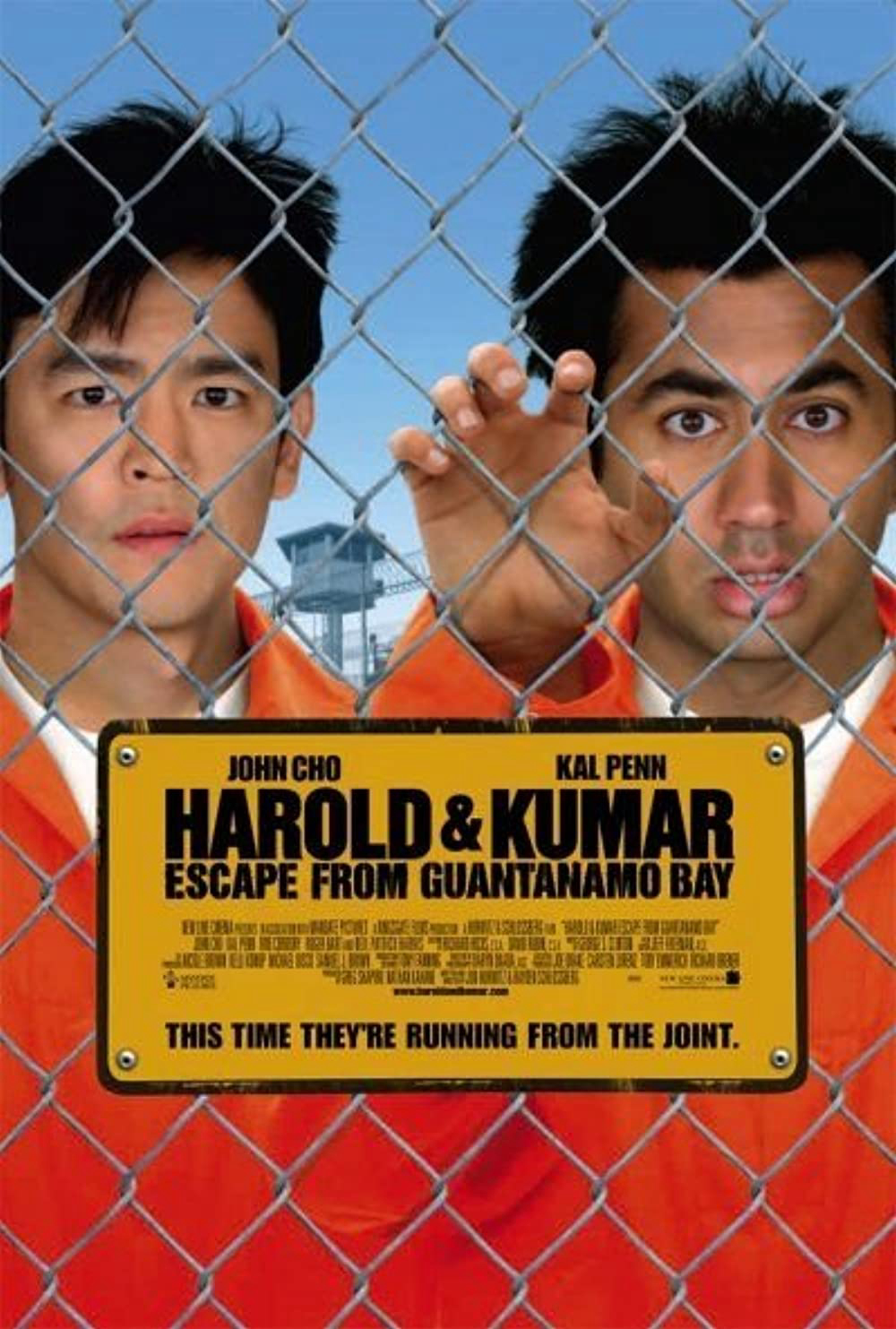 Poster Phim Harold & Kumar Thoát Khỏi Ngục Guantanamo (Harold & Kumar Escape from Guantanamo Bay)