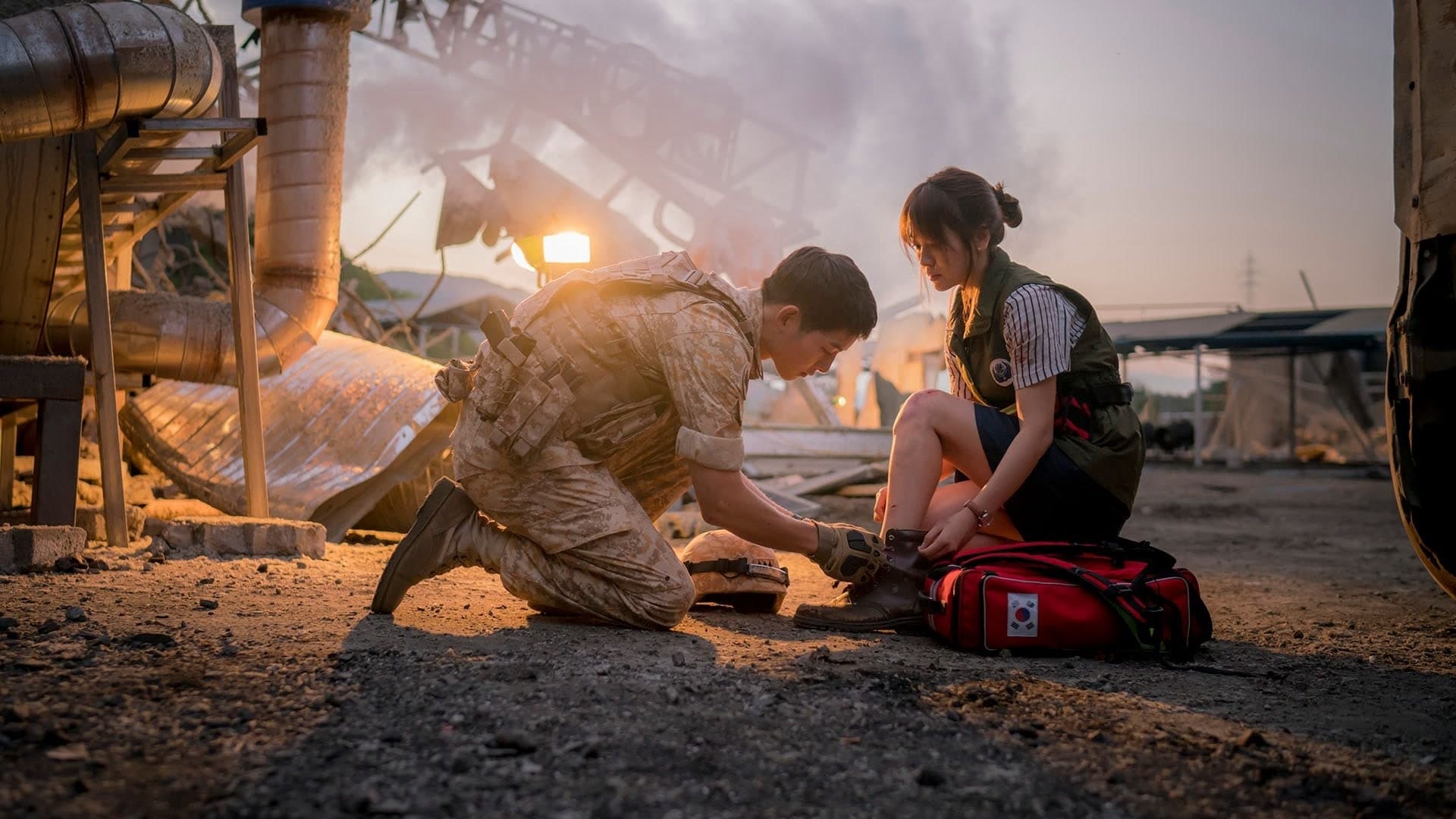 Poster Phim Hậu Duệ Mặt Trời (Descendants Of The Sun)