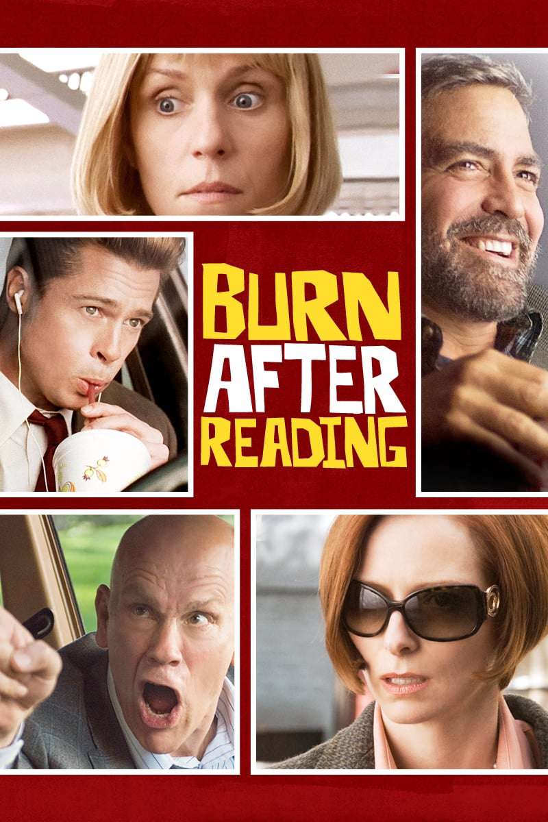 Poster Phim Hãy Đốt Sau Khi Đọc (Burn After Reading)