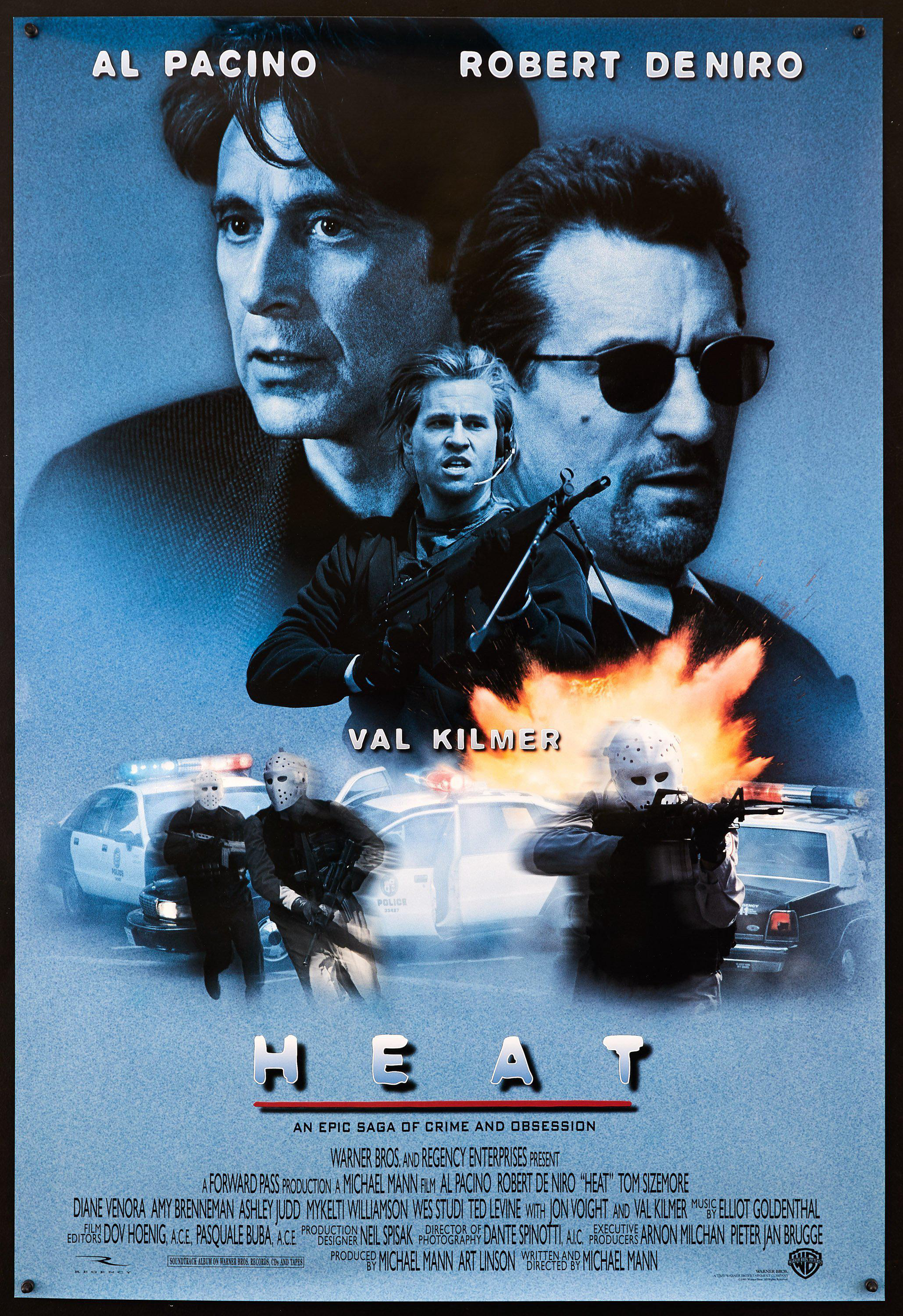 Poster Phim Heat: Kỳ phùng địch thủ (Heat)