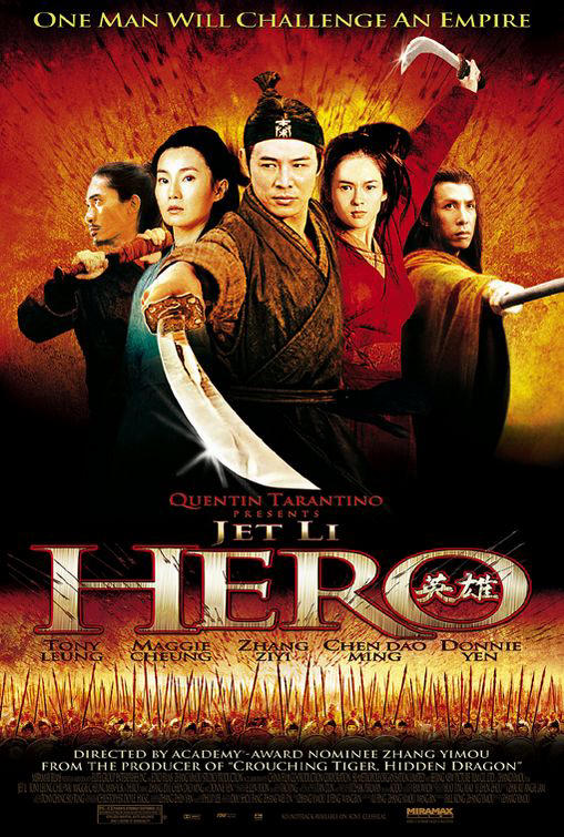 Poster Phim Hero 2002 (Hero)