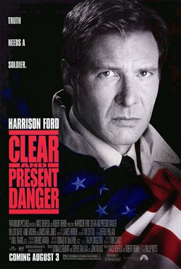 Poster Phim Hiểm họa hiện hữu (Clear and Present Danger)