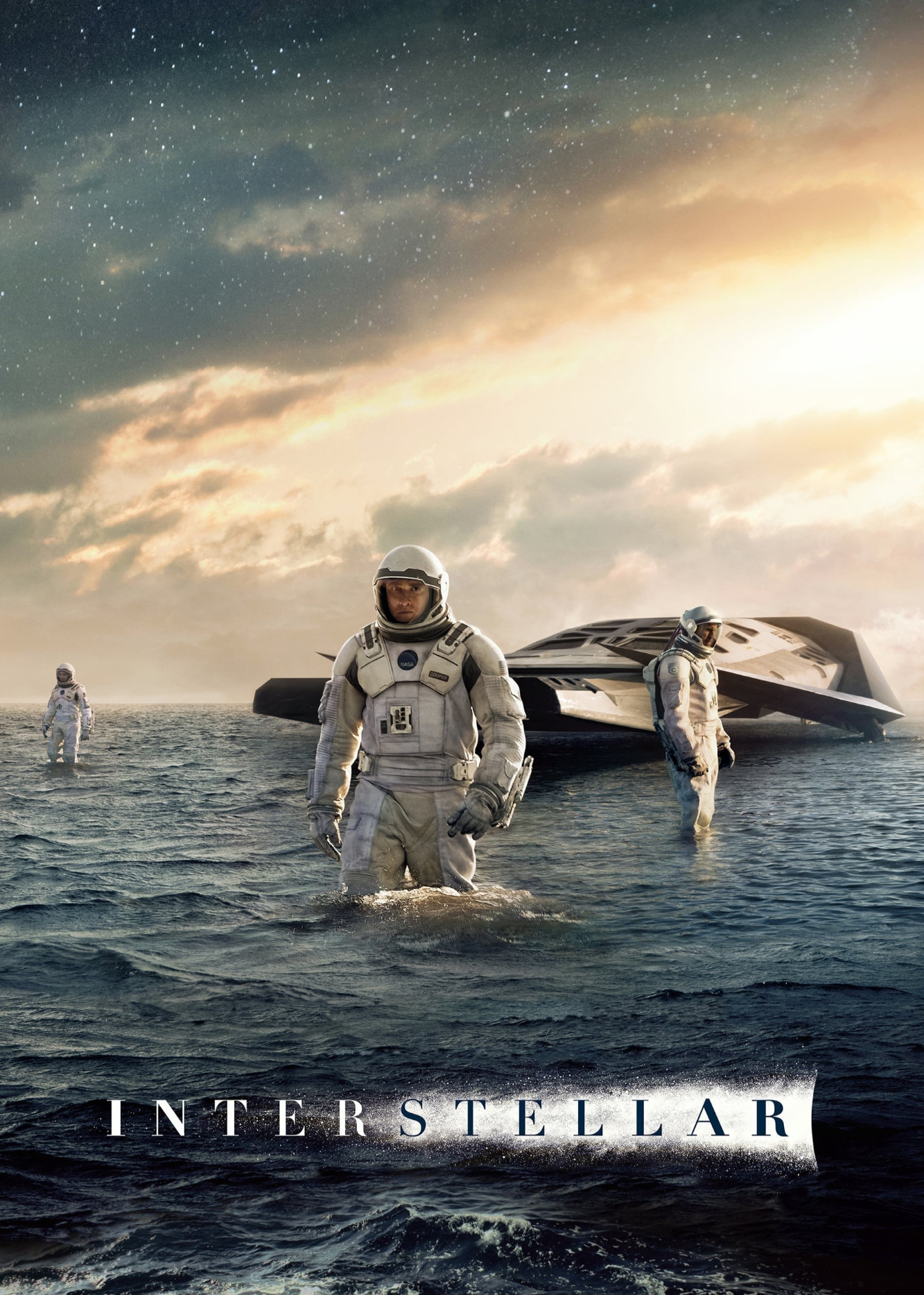 Poster Phim Hố Đen Tử Thần (Interstellar)