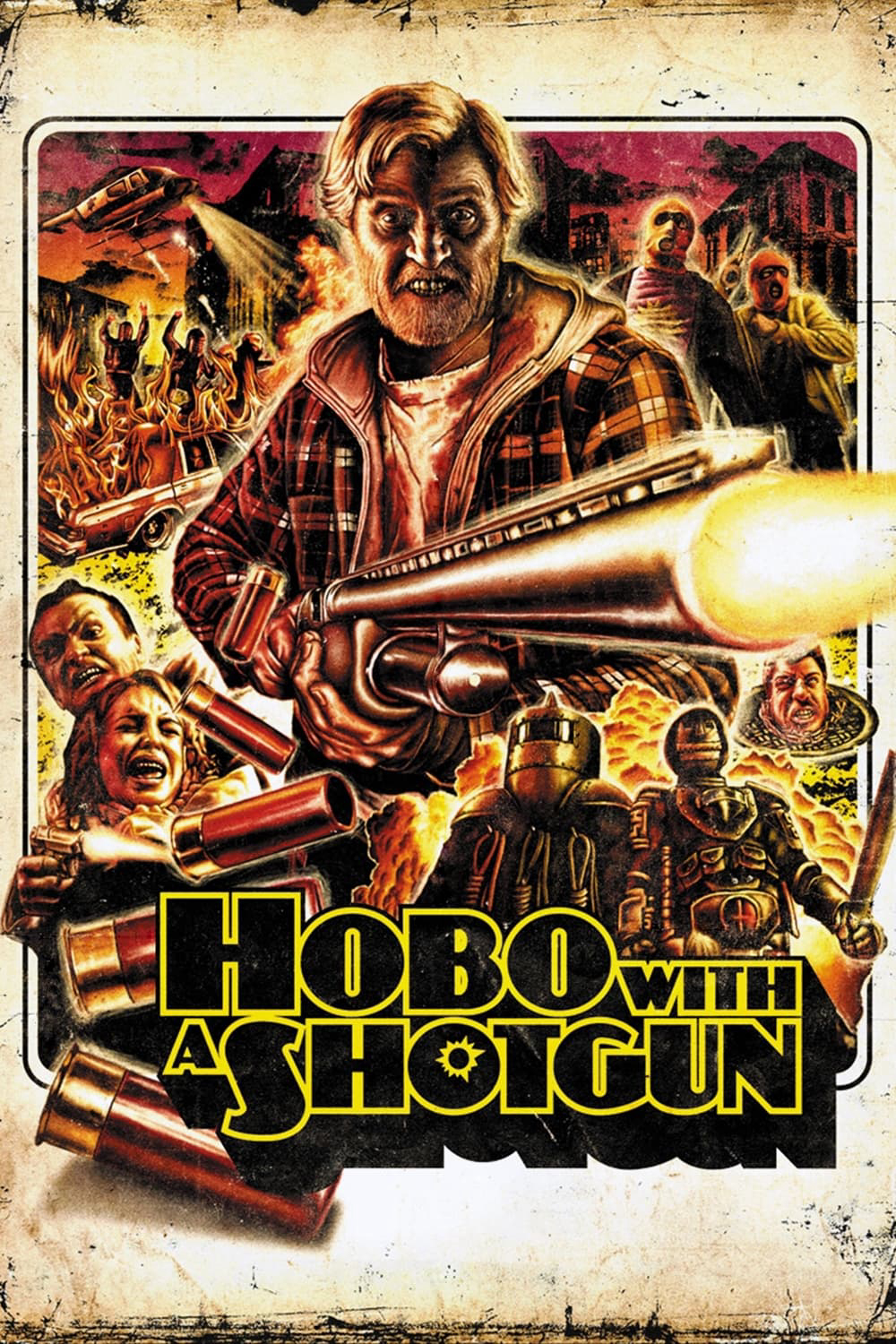 Poster Phim Hobo with a Shotgun (Hobo with a Shotgun)