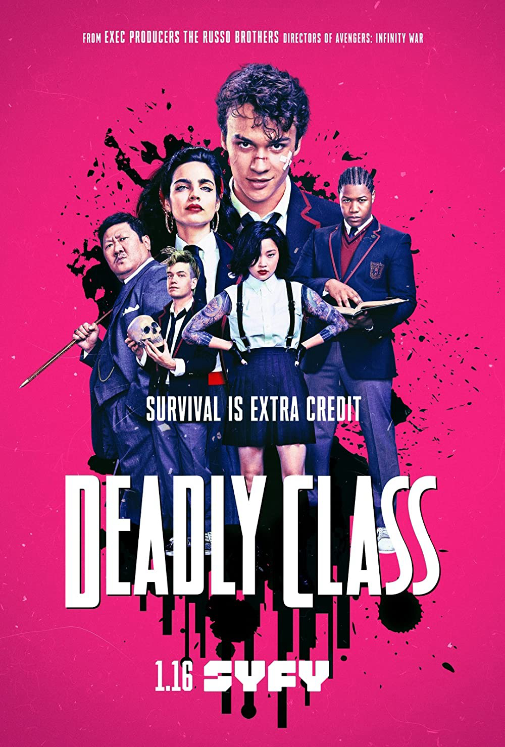 Poster Phim Học Viện Sát Thủ (Deadly Class)