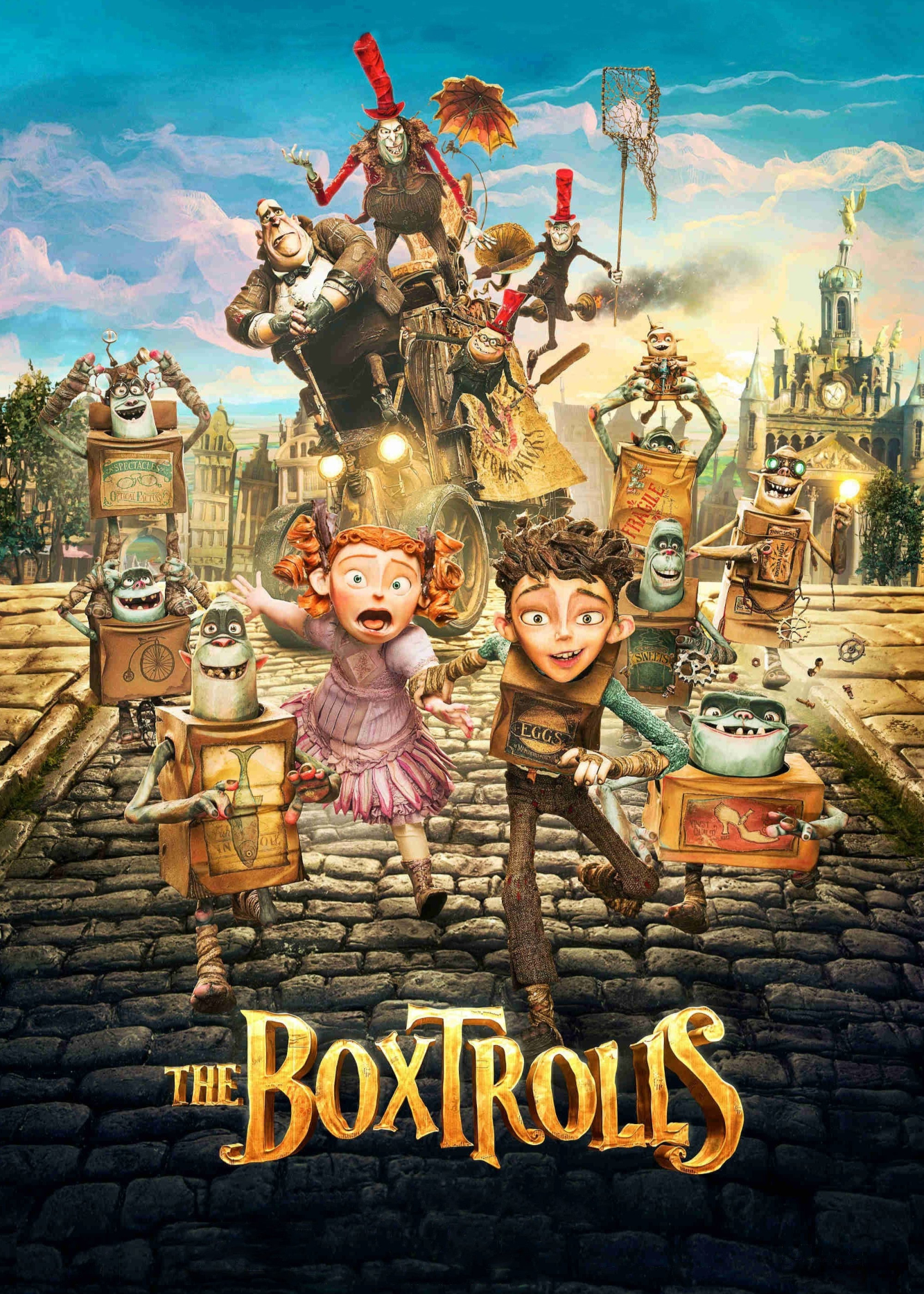 Poster Phim Hội Quái Hộp (The Boxtrolls)