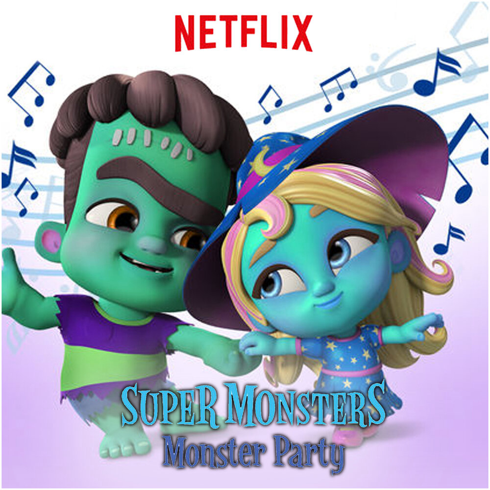 Poster Phim Hội Quái Siêu Cấp: Bữa tiệc quái vật (Super Monsters Monster Party)