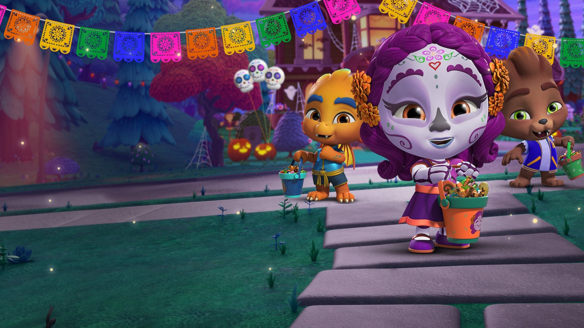 Xem Phim Hội quái siêu cấp: Halloween đầu tiên của Vida (Super Monsters: Vida's First Halloween)