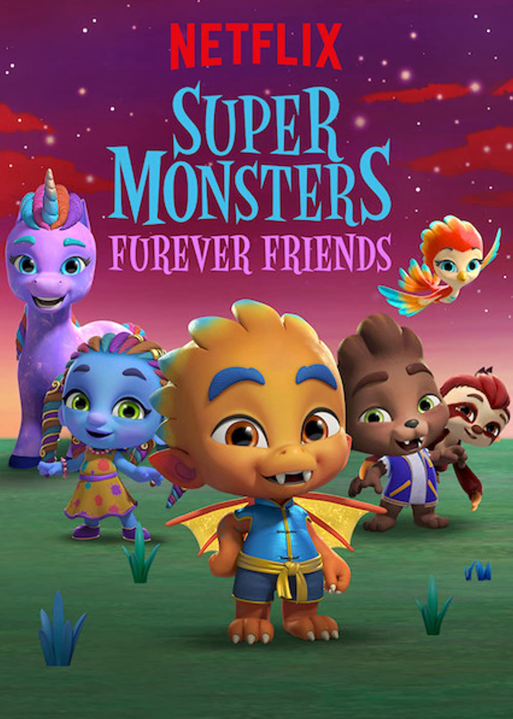 Poster Phim Hội quái siêu cấp: Tri kỷ Quái vật (Super Monsters Furever Friends)