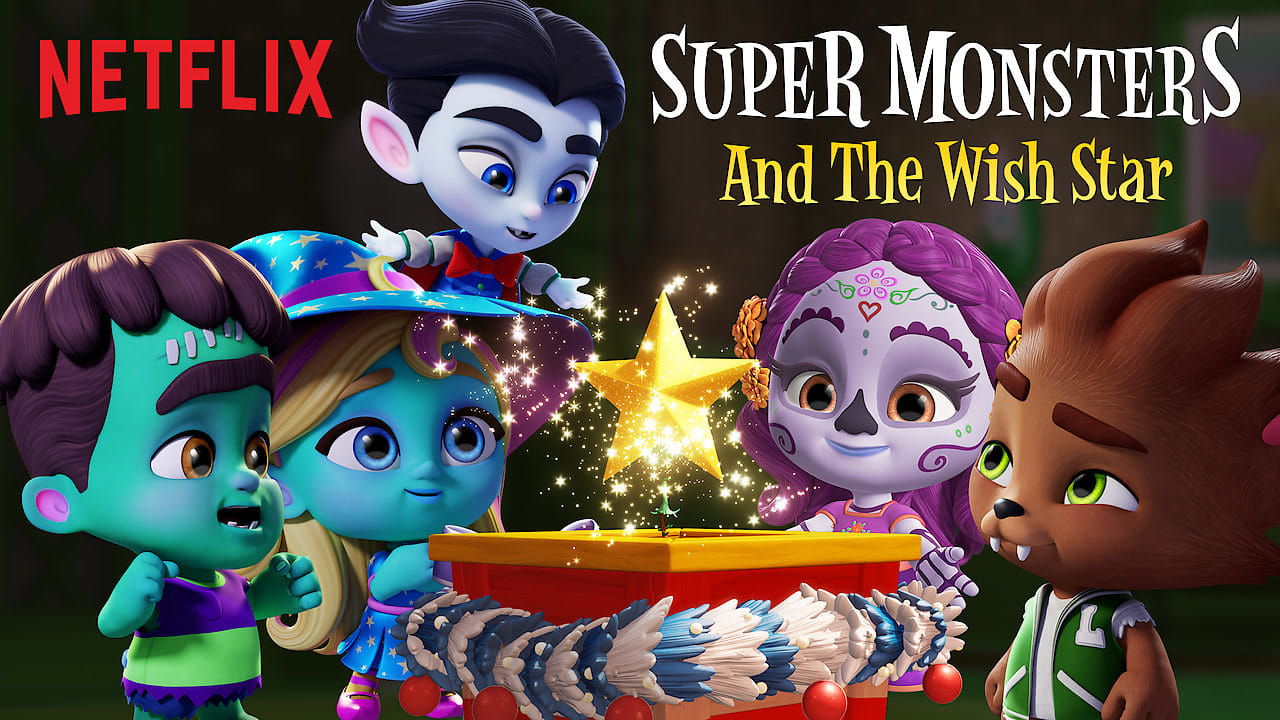 Poster Phim Hội quái siêu cấp và Ngôi sao ước (Super Monsters and the Wish Star)