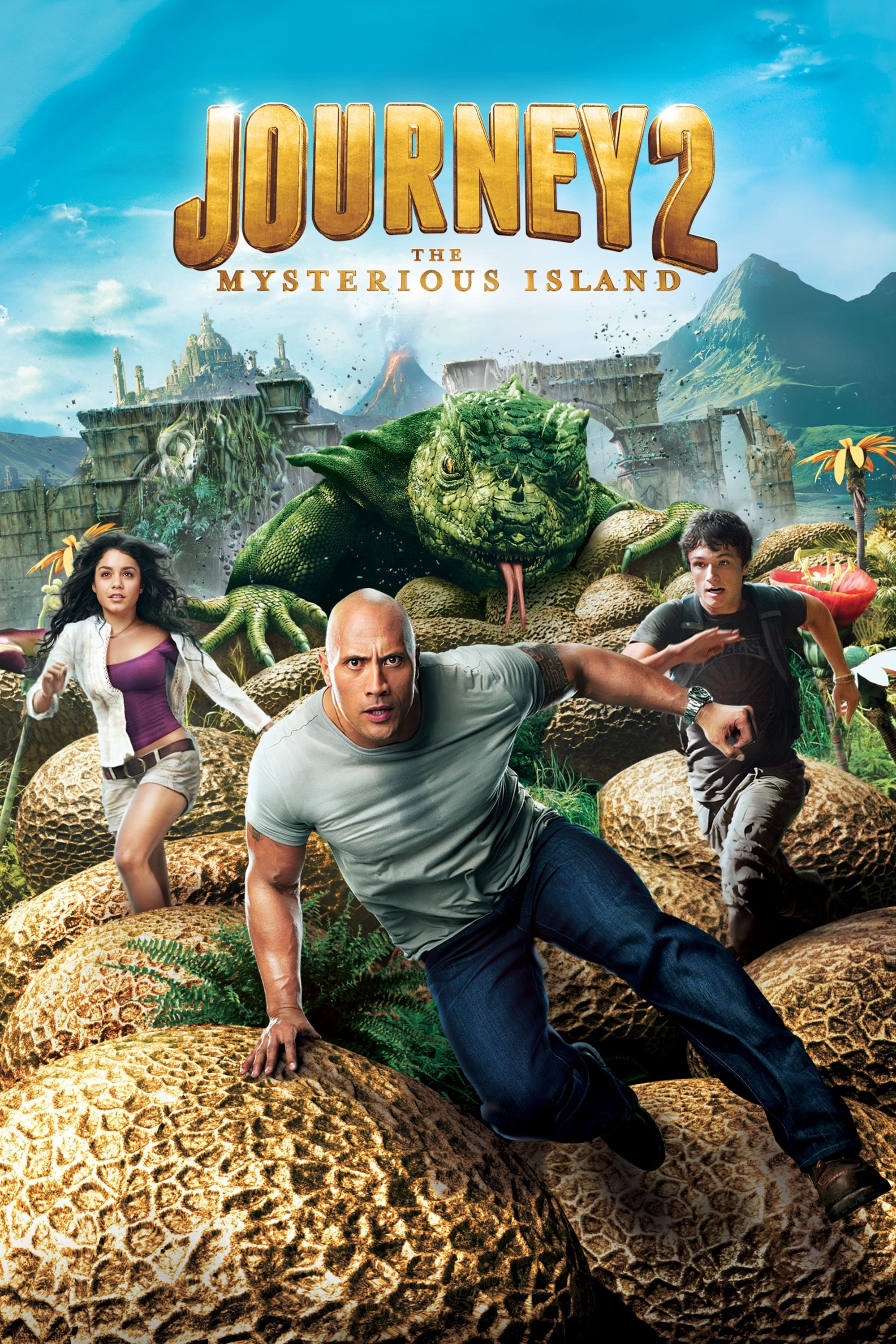 Poster Phim Hòn Đảo Huyền Bí (Journey 2: The Mysterious Island)