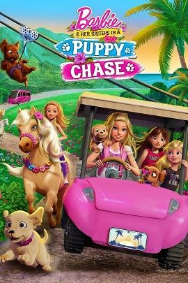 Poster Phim Hòn Đảo Thiên Đường (Barbie & Her Sisters in a Puppy Chase)