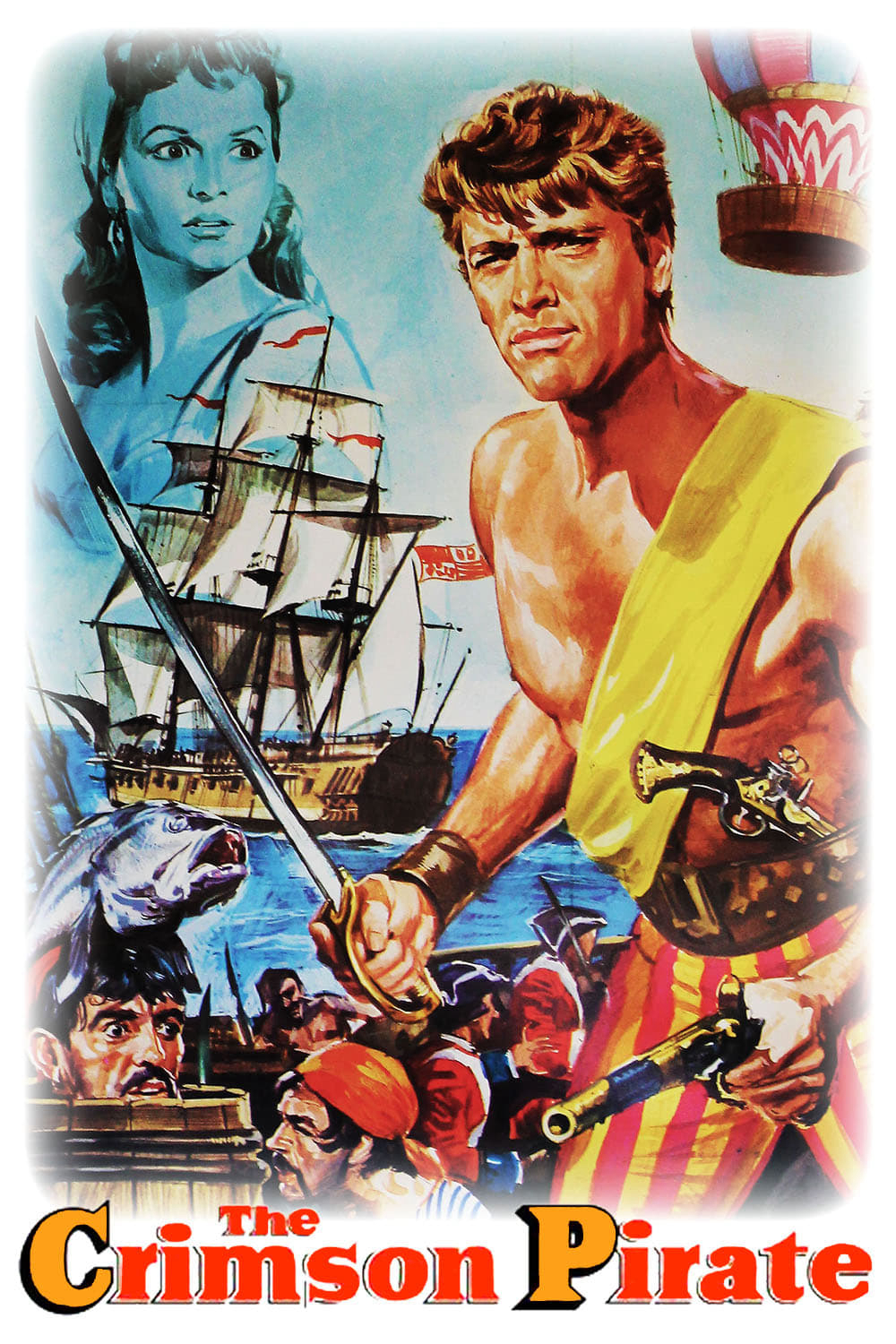 Poster Phim Hồng Y Hải Tặc (The Crimson Pirate)