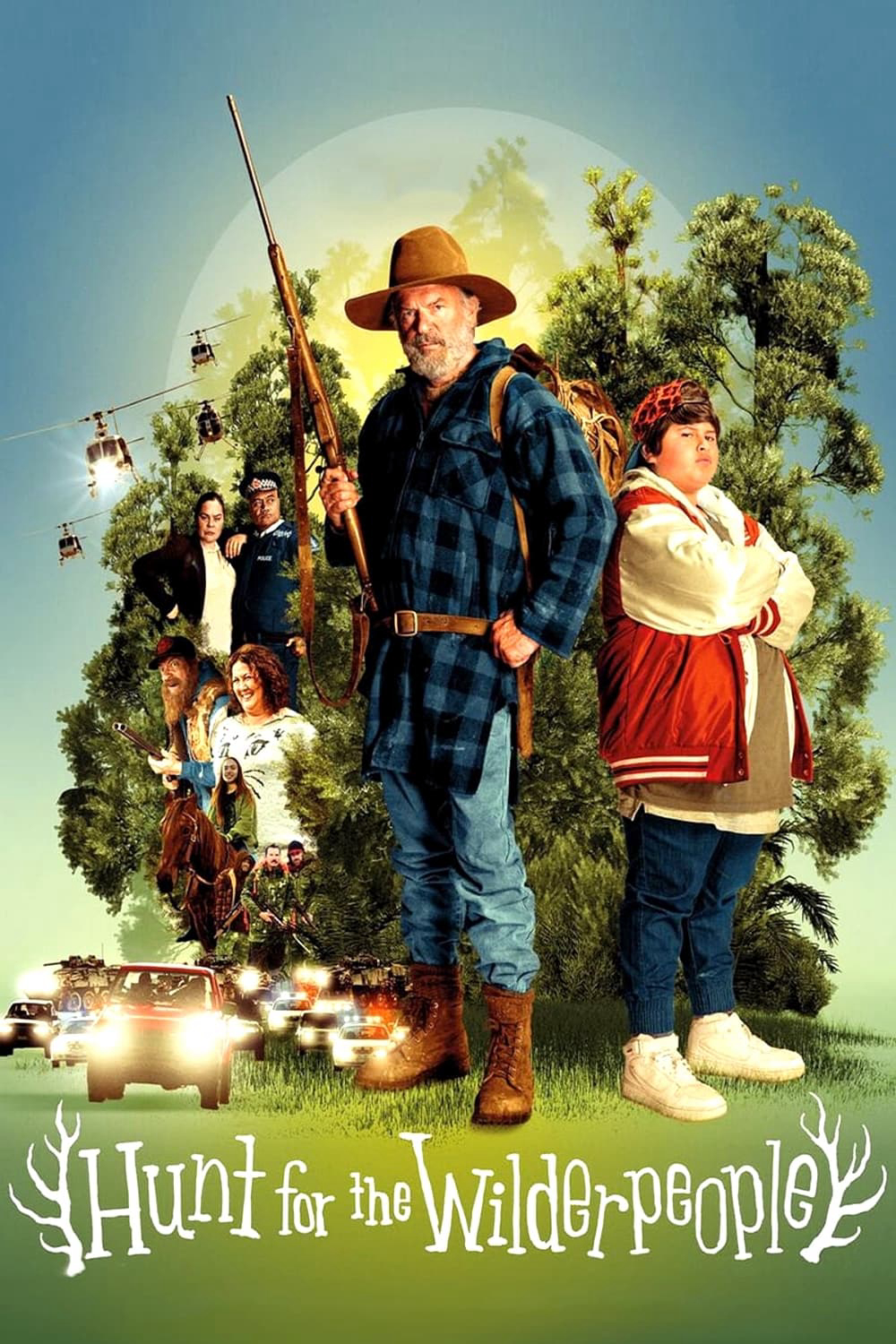 Poster Phim Hunt for the Wilderpeople (Hunt for the Wilderpeople)