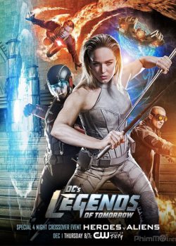 Poster Phim Huyền Thoại Của Ngày Mai Phần 4 (DC's Legends of Tomorrow Season 4)