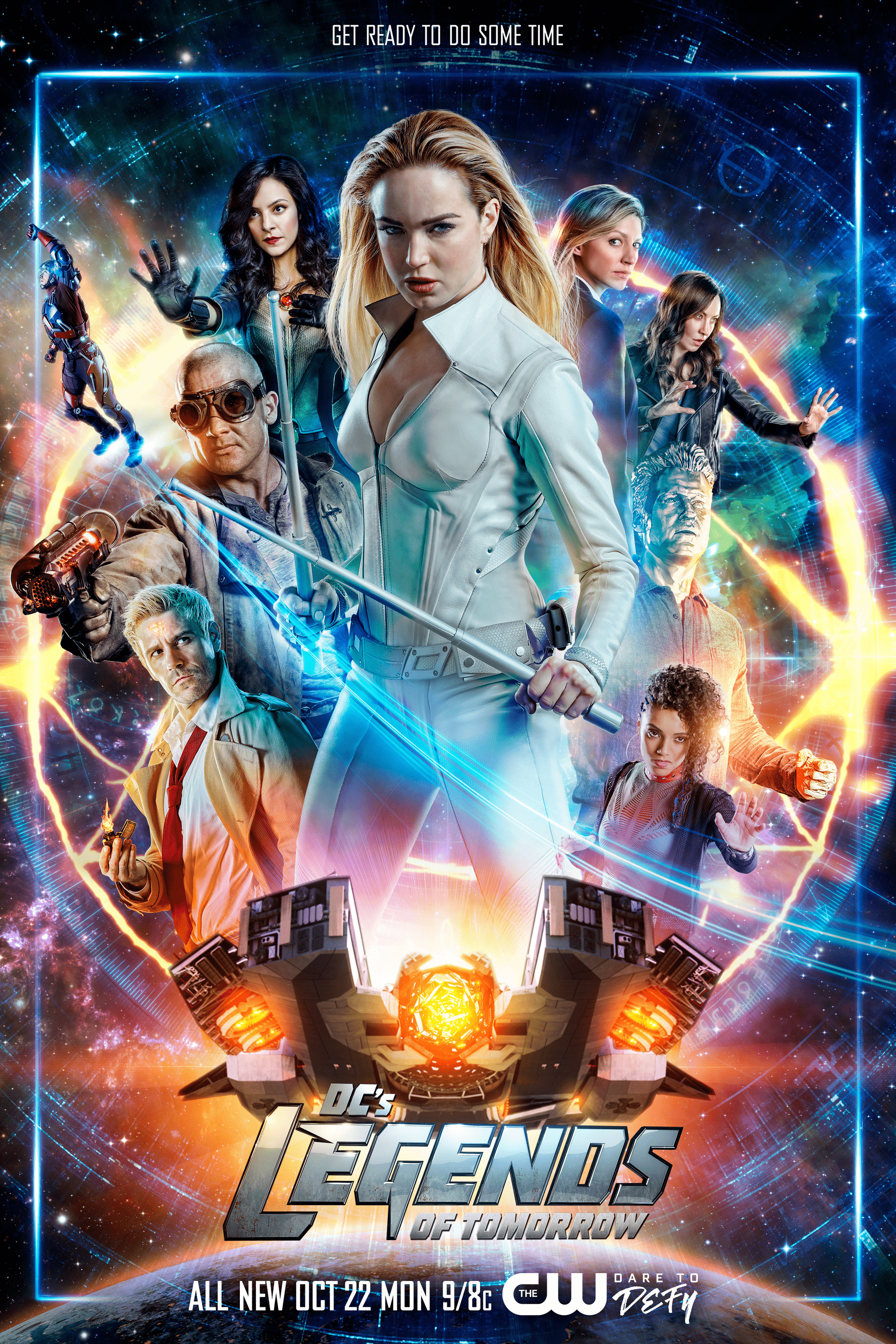 Poster Phim Huyền thoại của tương lai (Phần 4) (DC's Legends of Tomorrow (Season 4))
