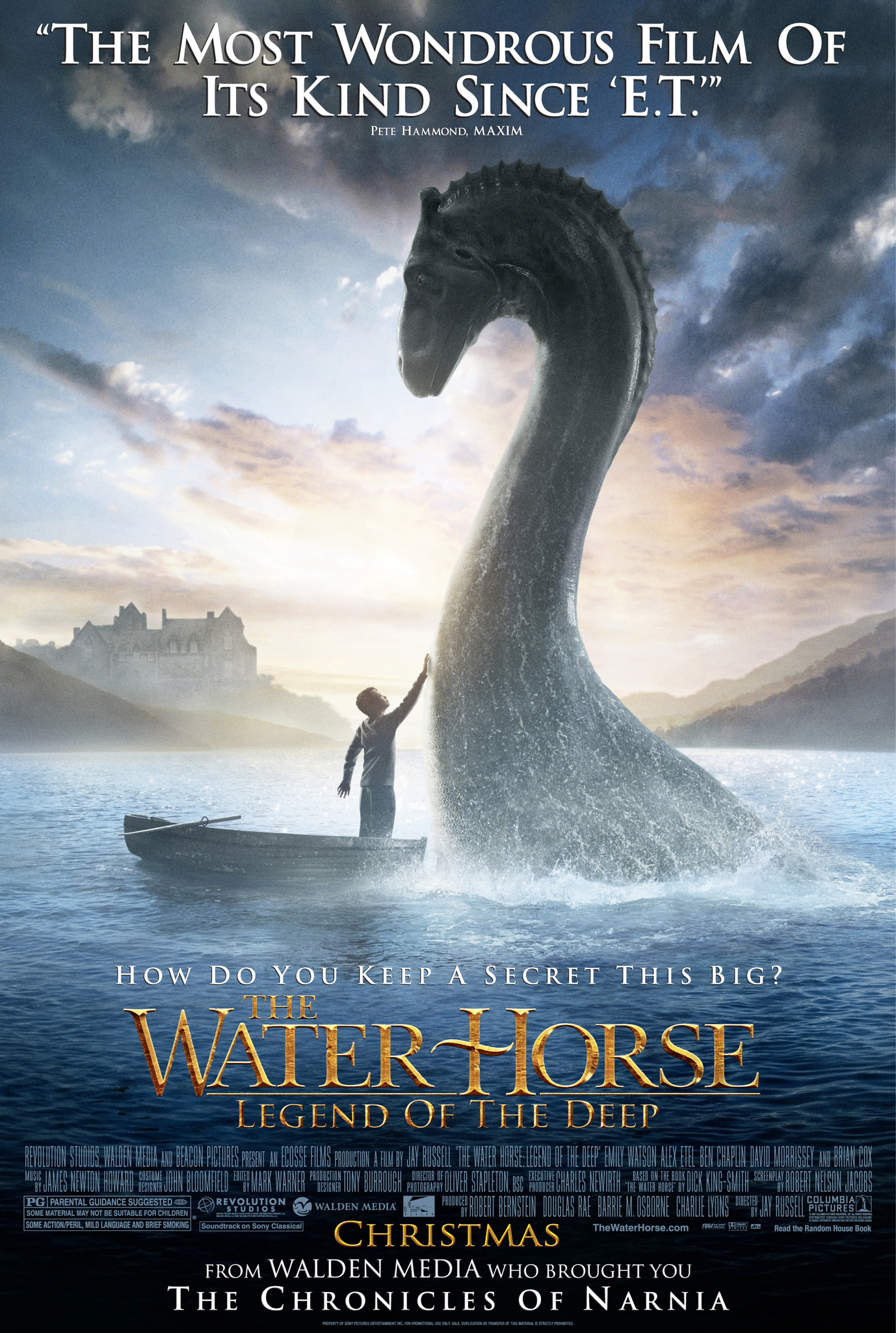 Poster Phim Huyền Thoại Quái Vật Hồ Loch Ness (The Water Horse)