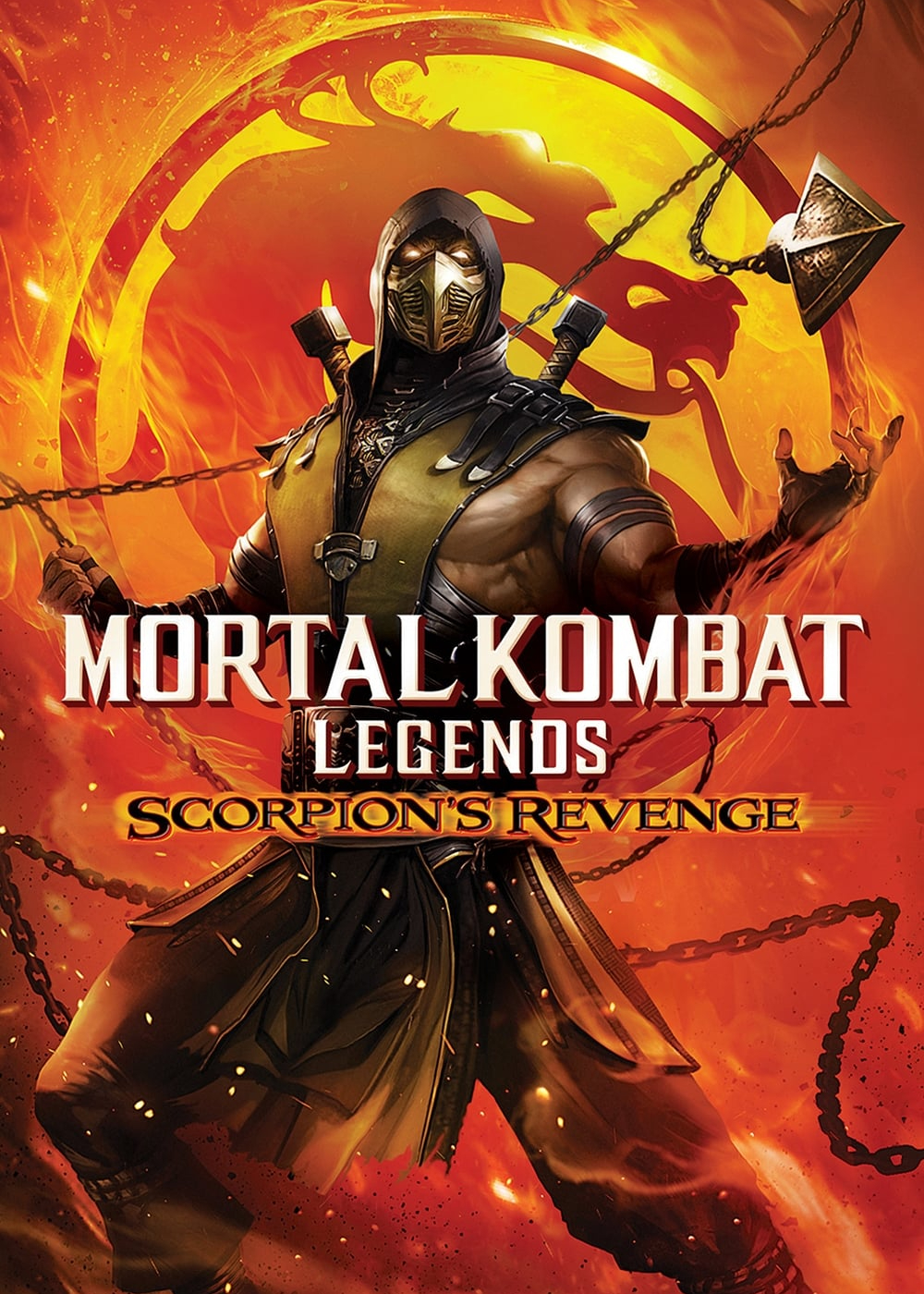 Poster Phim Huyền Thoại Rồng Đen: Scorpion Báo Thù (Mortal Kombat Legends: Scorpion's Revenge)