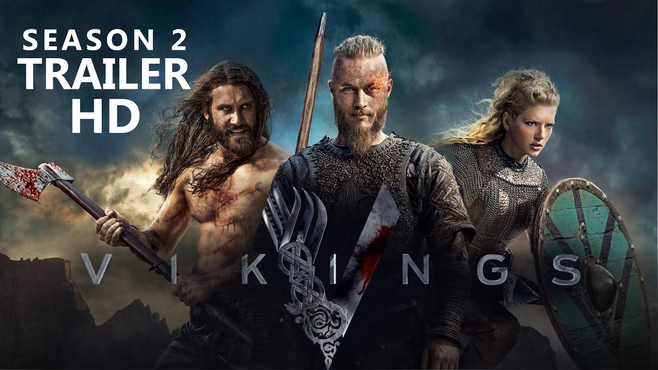 Poster Phim Huyền Thoại Vikings (Phần 2) (Vikings (Season 2))