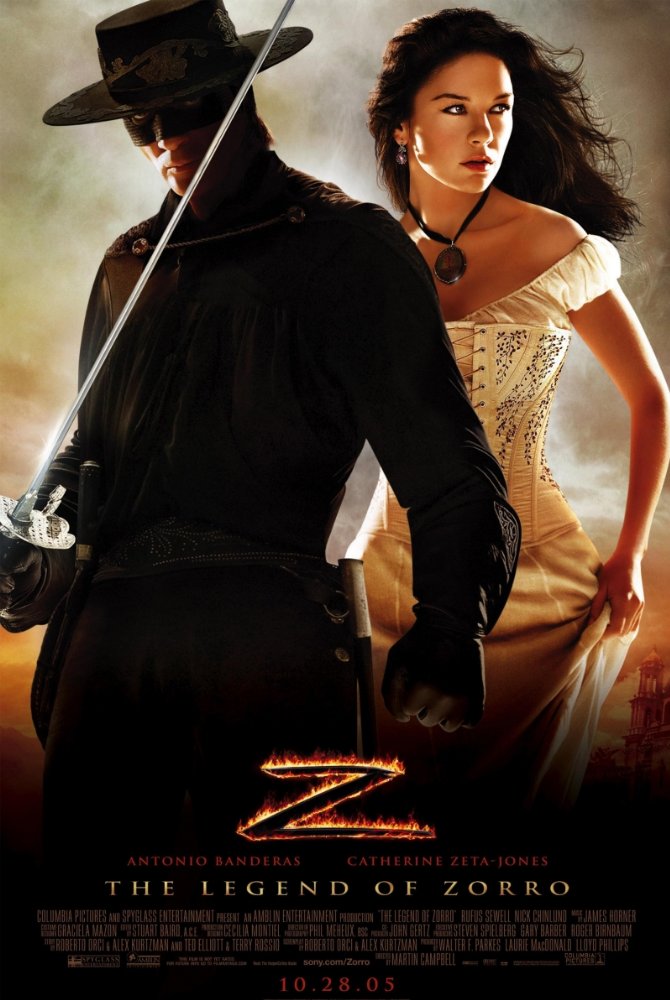 Poster Phim Huyền Thoại Zorro (The Legend Of Zorro)