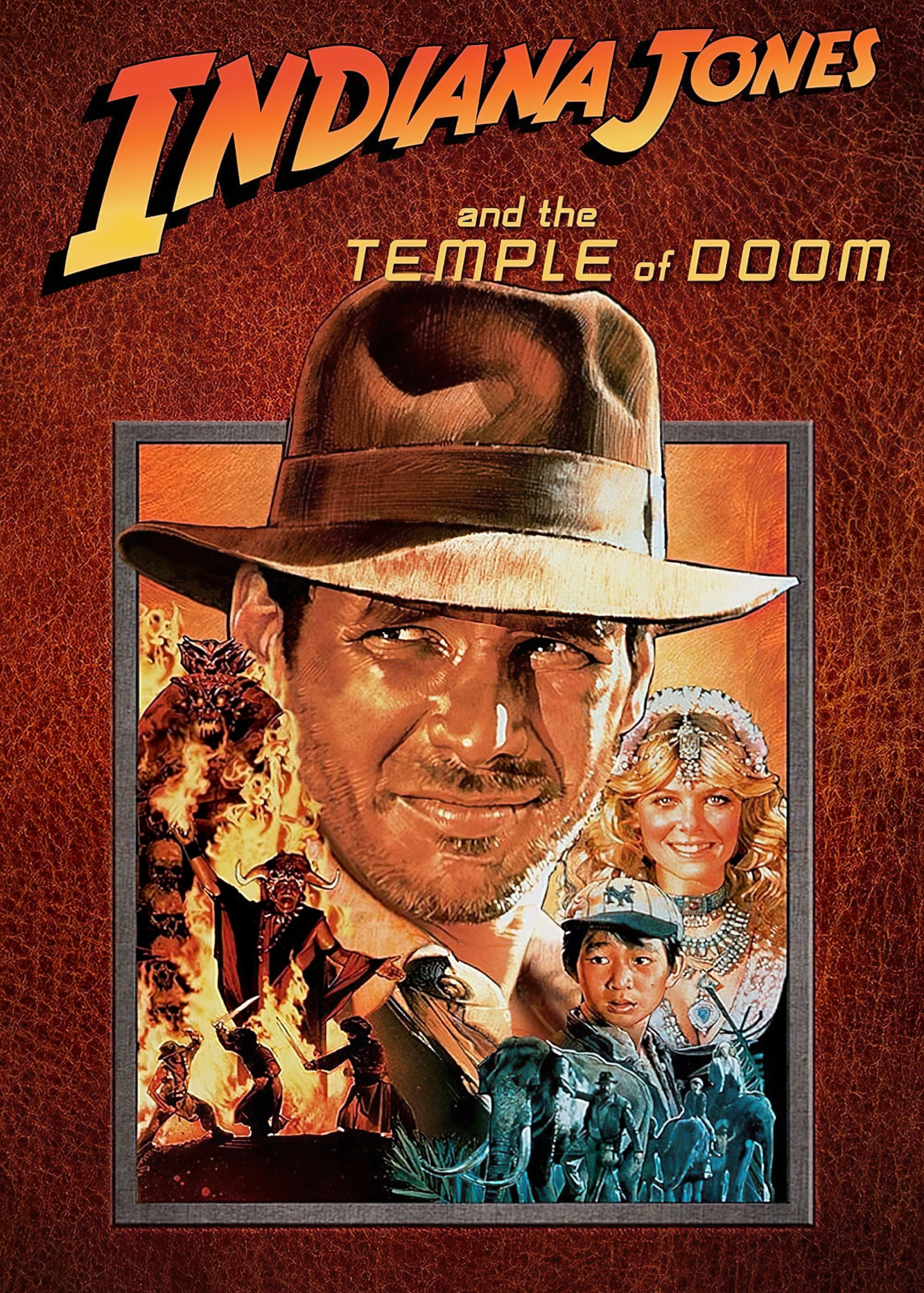 Poster Phim Indiana Jones Và Ngôi Đền Tàn Khốc (Indiana Jones and the Temple of Doom)
