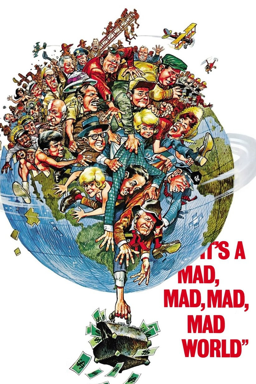 Poster Phim It's a Mad, Mad, Mad, Mad World (It's a Mad, Mad, Mad, Mad World)