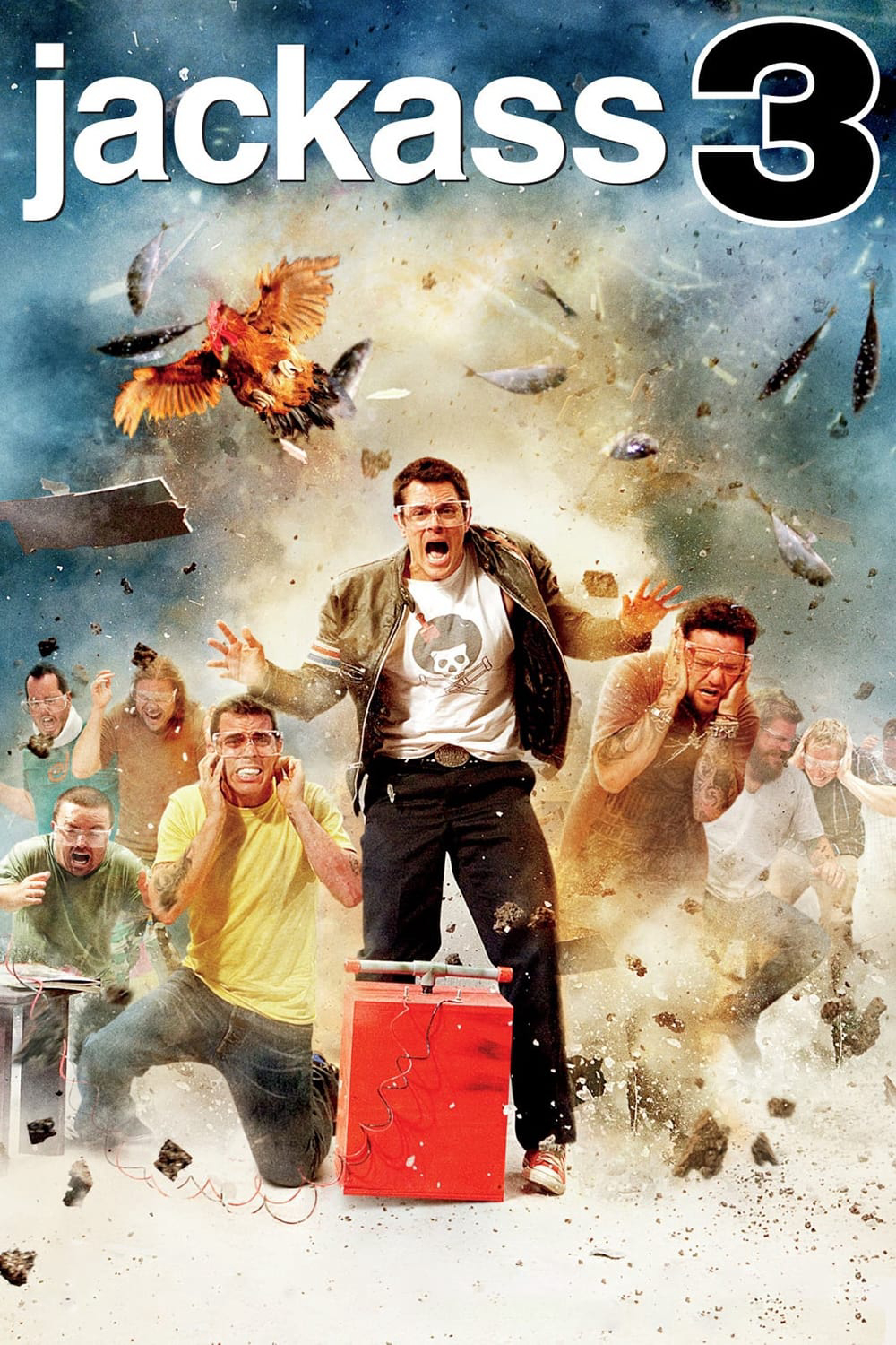 Poster Phim Jackass 3D (Jackass 3D)