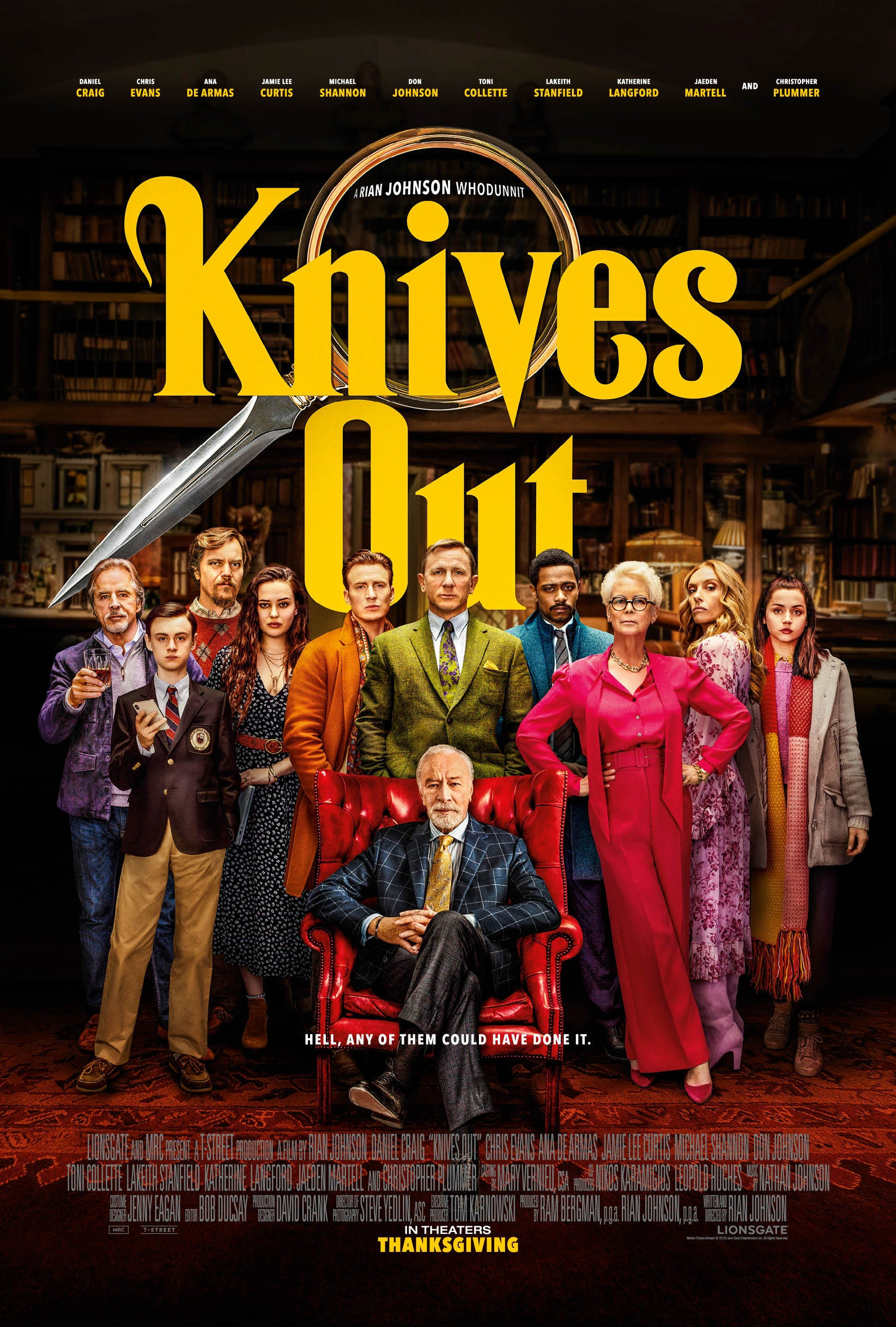 Poster Phim Kẻ Đâm Lén Phần 2 (Knives Out Season 2)