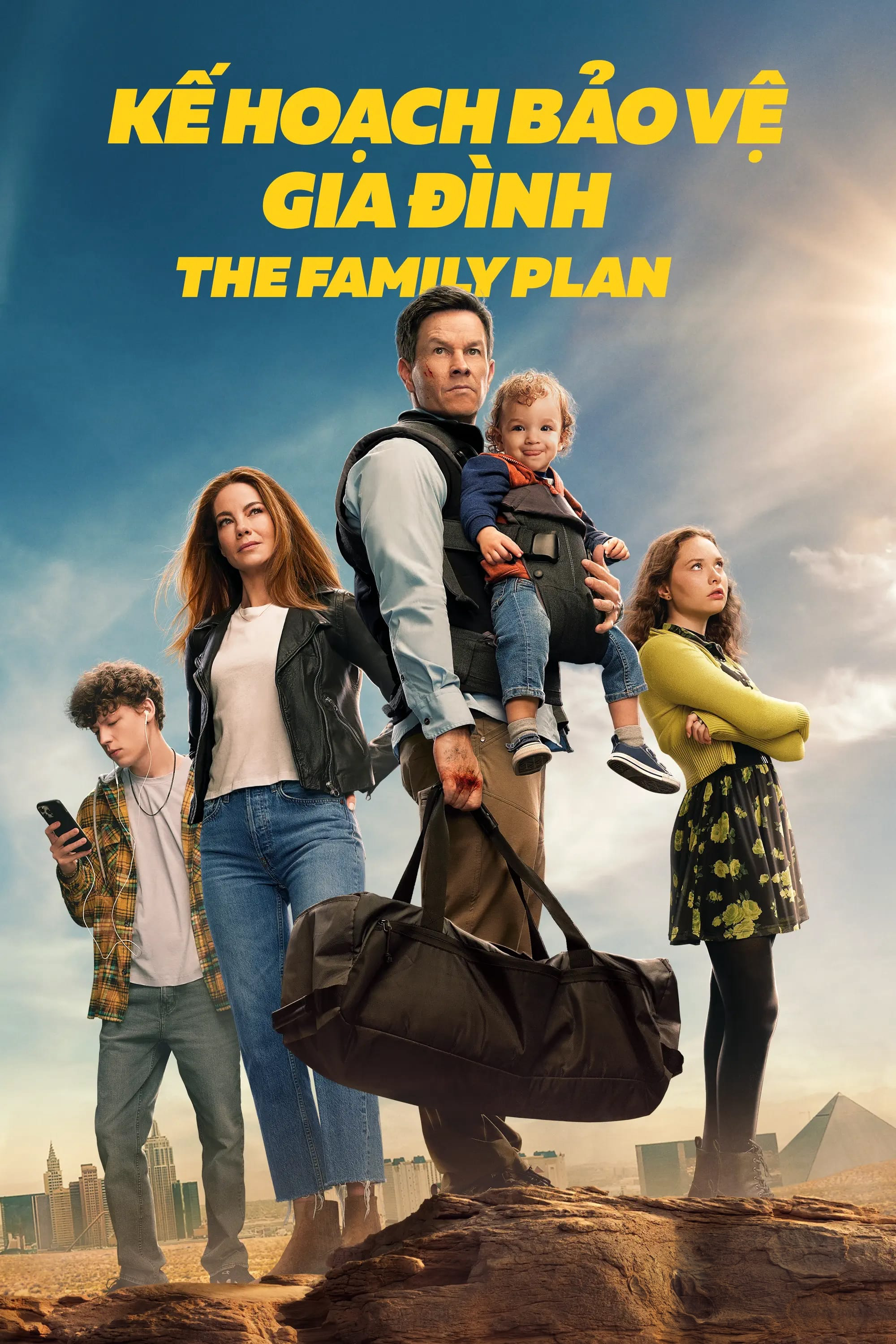 Poster Phim Kế Hoạch Bảo Vệ Gia Đình (The Family Plan)