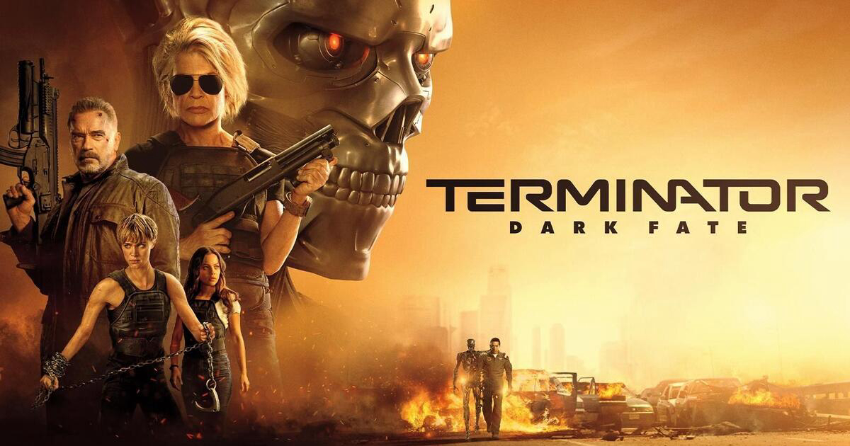 Poster Phim Kẻ Hủy Diệt 6: Vận Mệnh Đen Tối (Terminator: Dark Fate)