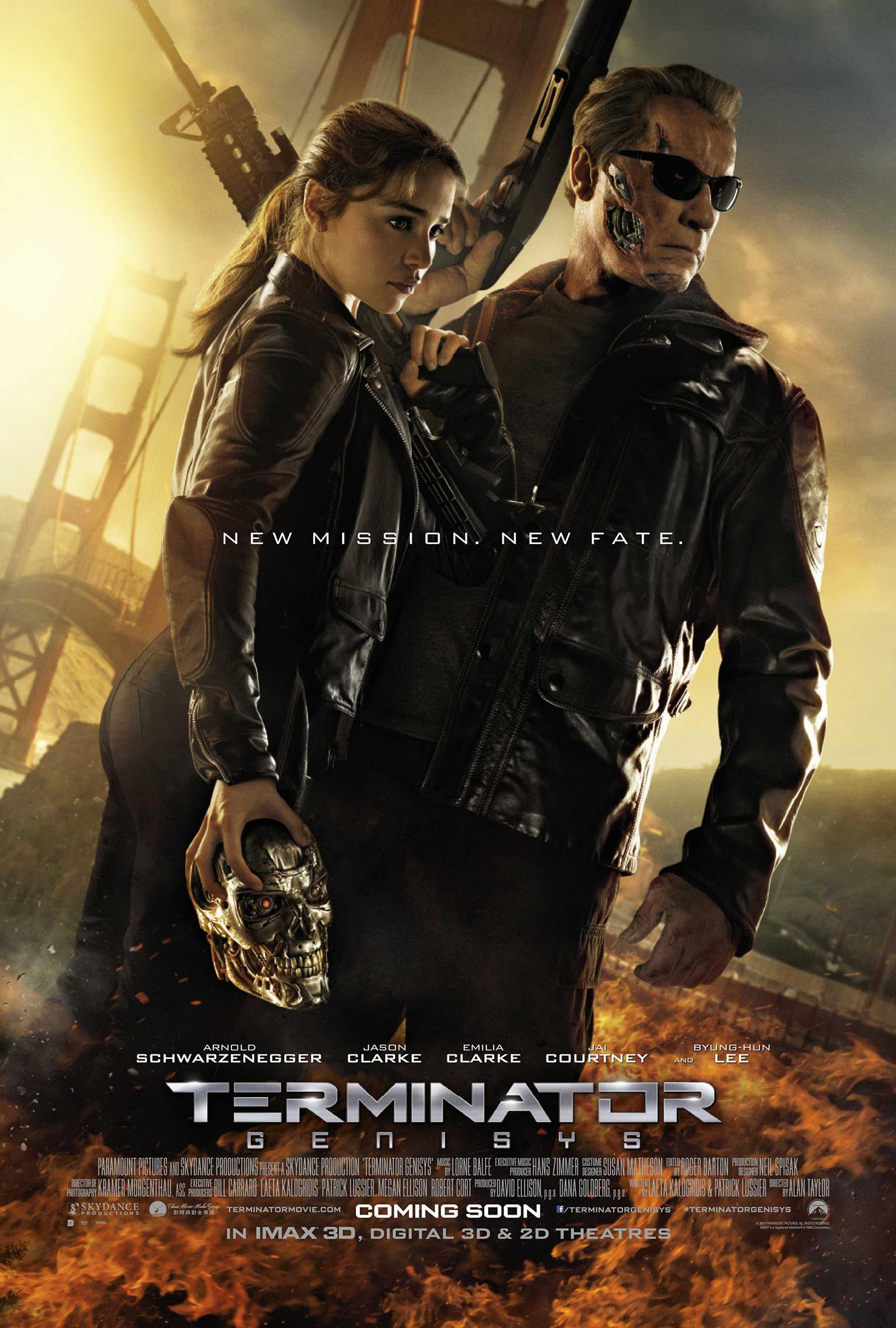 Poster Phim Kẻ Hủy Diệt: Thời Đại Genysis (Terminator Genisys)