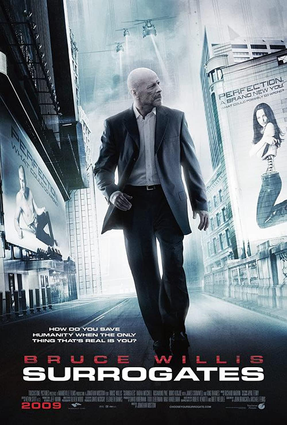 Poster Phim Kẻ Thế Mạng (Surrogates)