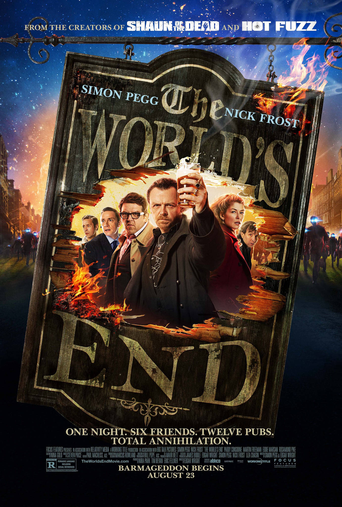 Poster Phim Kết Thúc Của Thế Giới (The World's End)