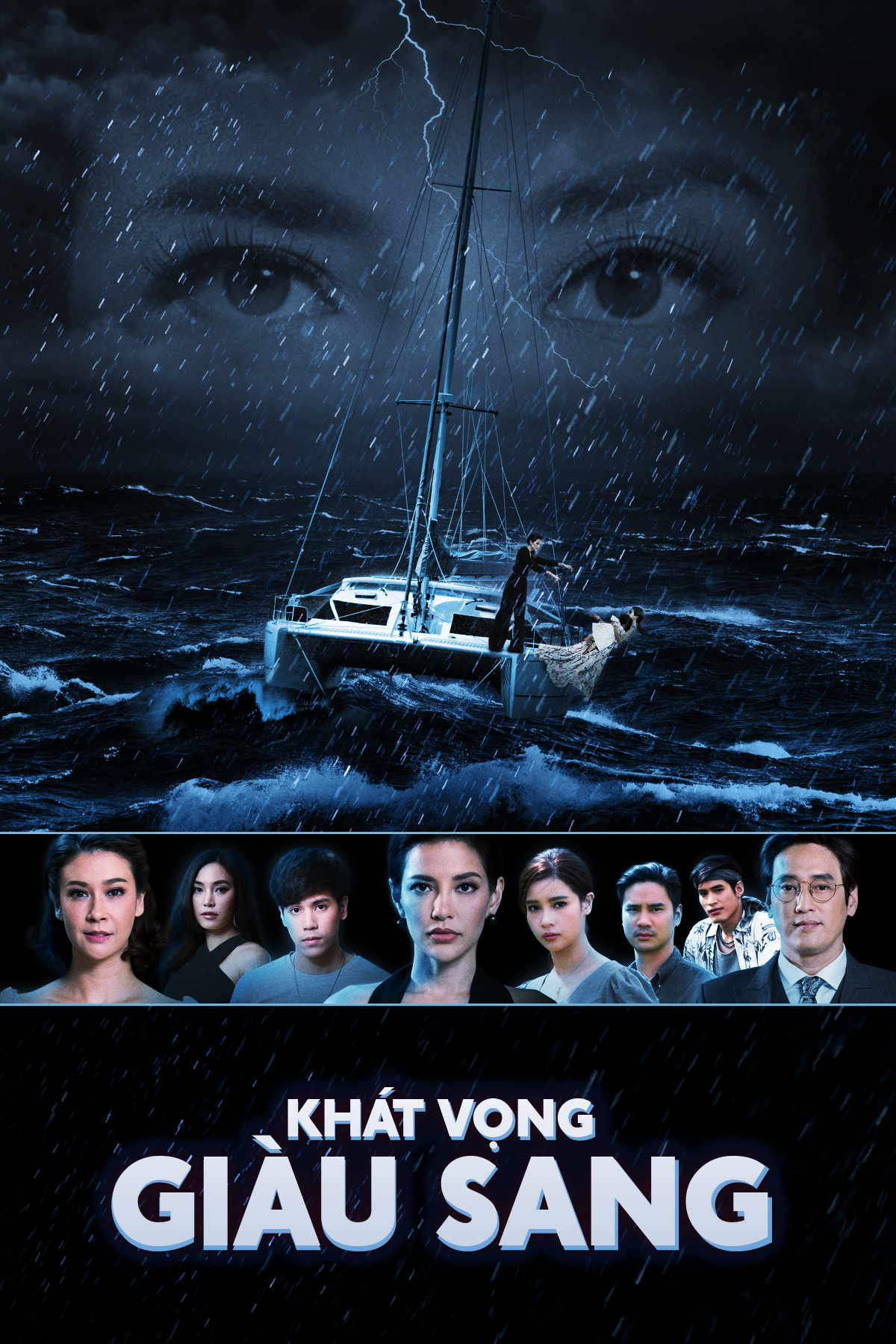 Poster Phim Khát Vọng Giàu Sang (Talay Rissaya)