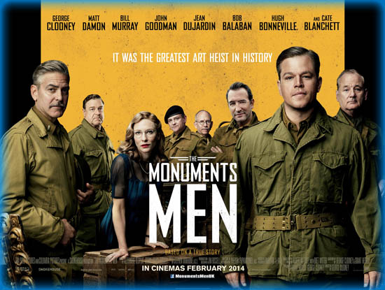 Poster Phim Kho Báu Bị Đánh Cắp (The Monuments Men)