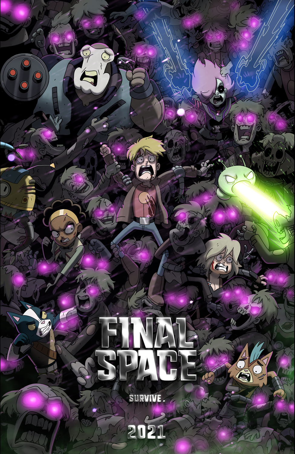 Poster Phim Không Gian Cuối Cùng Phần 3 (Final Space Season 3)