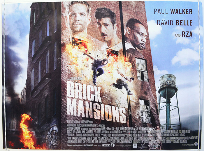 Poster Phim Khu Nguy Hiểm (Brick Mansions)
