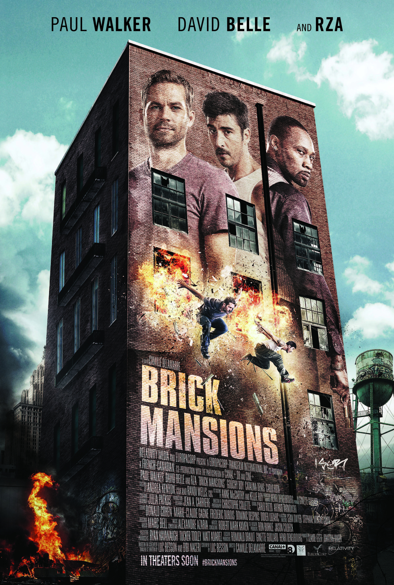 Poster Phim Khu Nguy Hiểm (Brick Mansions)