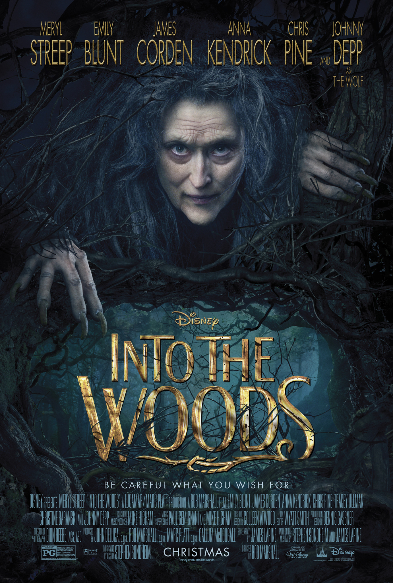 Poster Phim Khu Rừng Cổ Tích (Into The Woods)