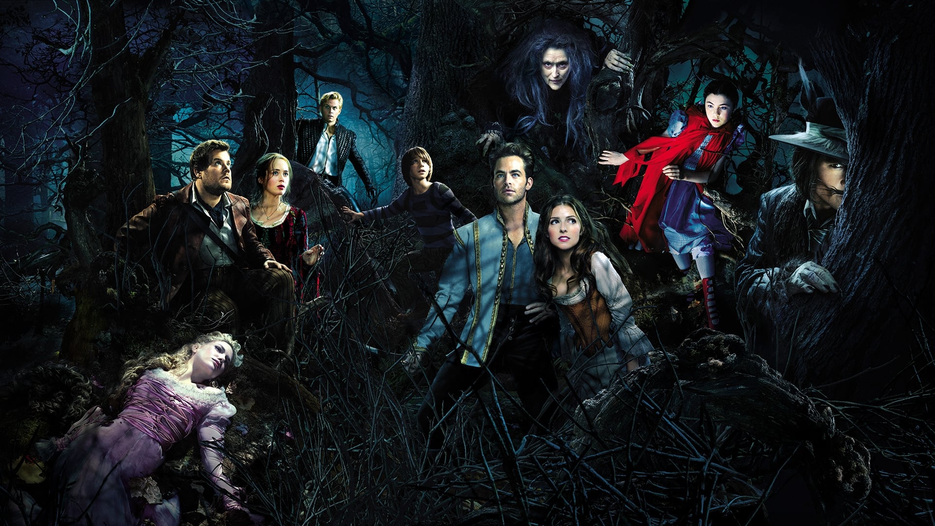 Poster Phim Khu Rừng Cổ Tích (Into the Woods)