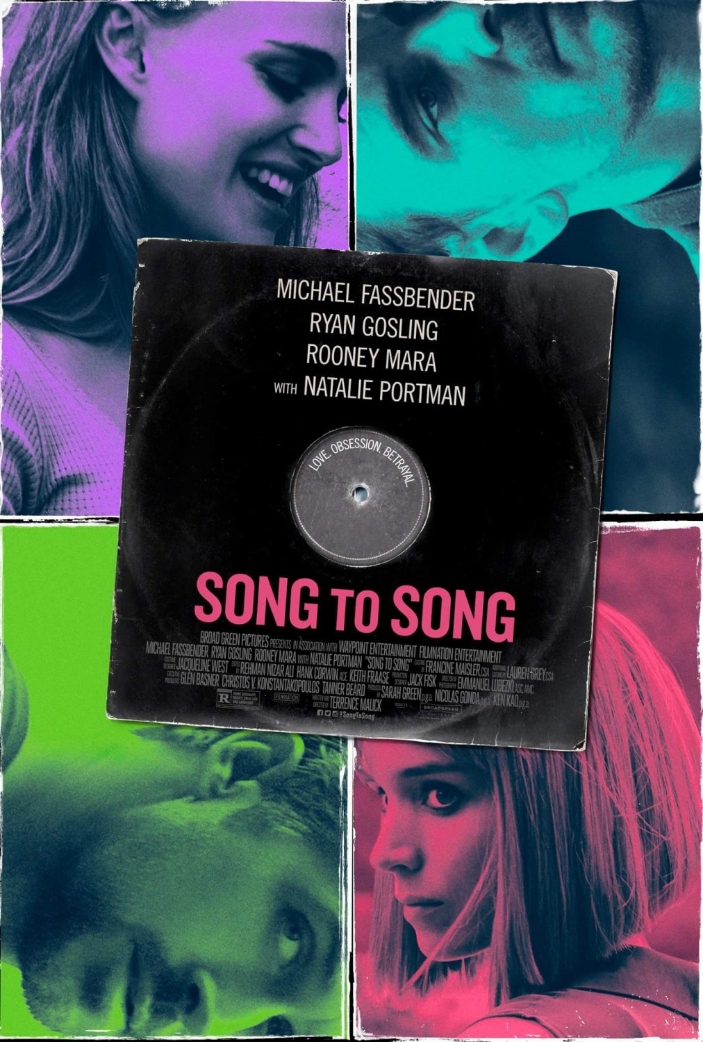 Poster Phim Khúc Ca Tình Yêu (Song to Song)