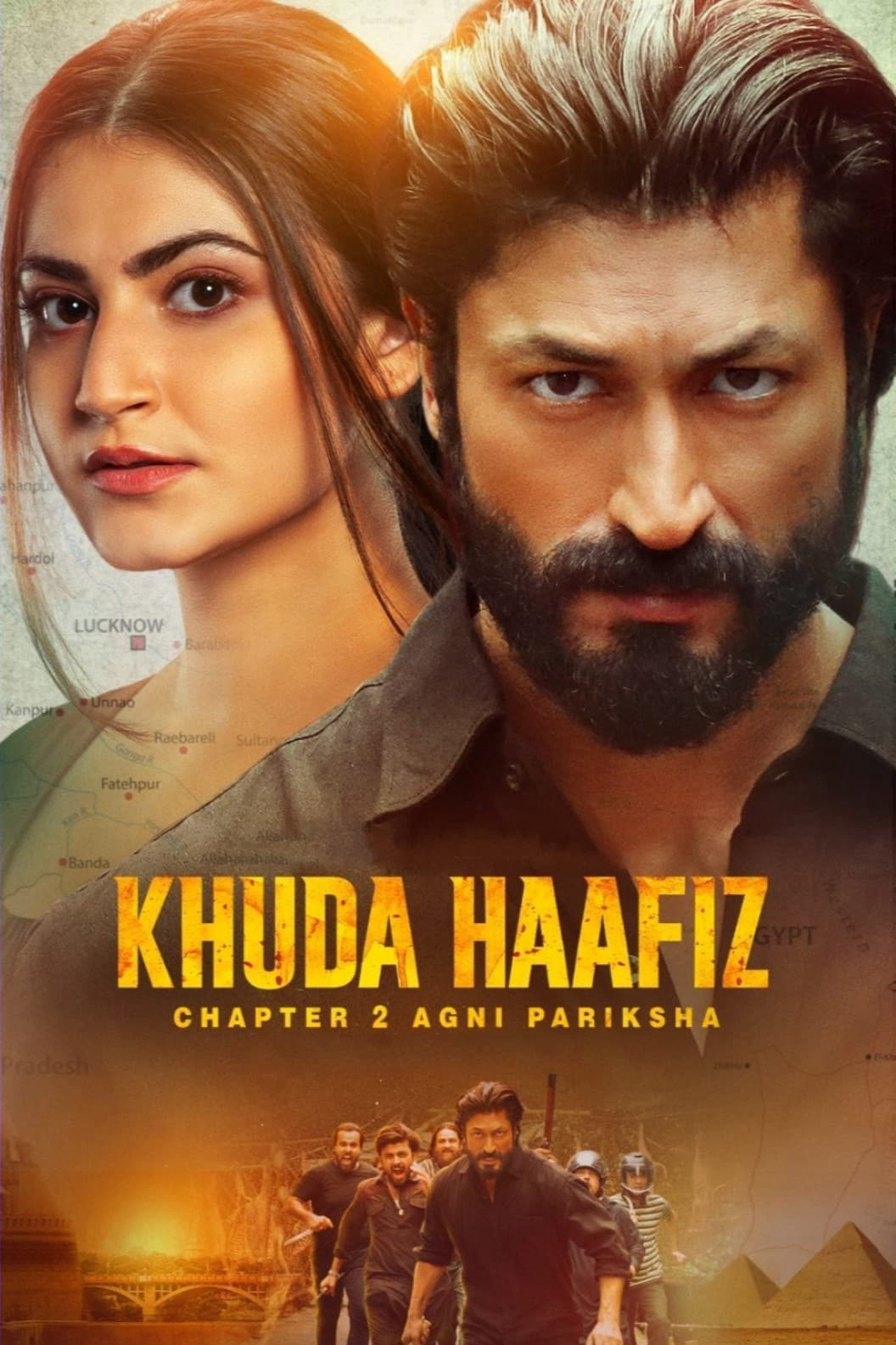 Poster Phim Khuda Haafiz 2: Thử Lửa (Khuda Haafiz Chapter 2: Agni Pariksha)