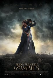 Poster Phim Kiêu hãnh và Định kiến và Xác ướp (Pride and Prejudice and Zombies)