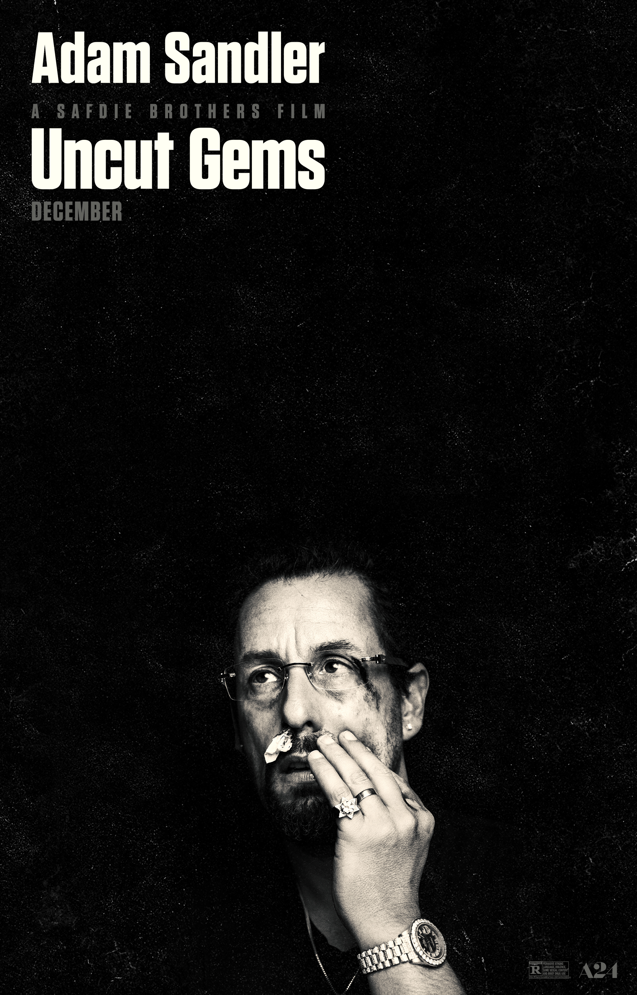 Poster Phim Kim cương trong đá (Uncut Gems)
