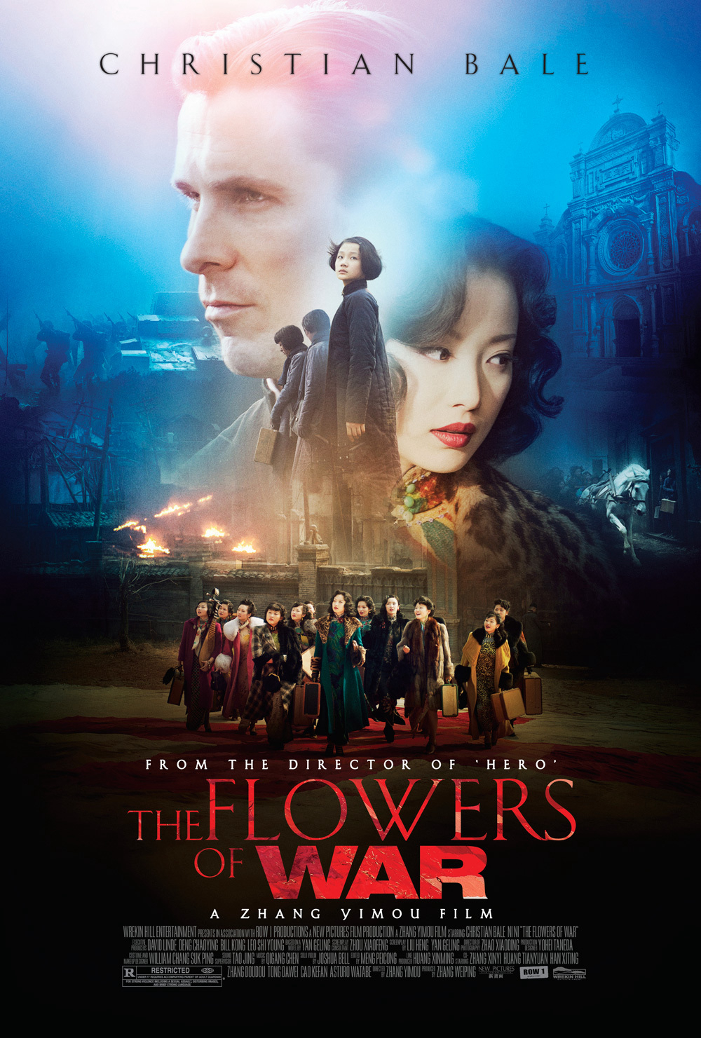 Poster Phim Kim Lăng Thập Tam Thoa (The Flowers of War)