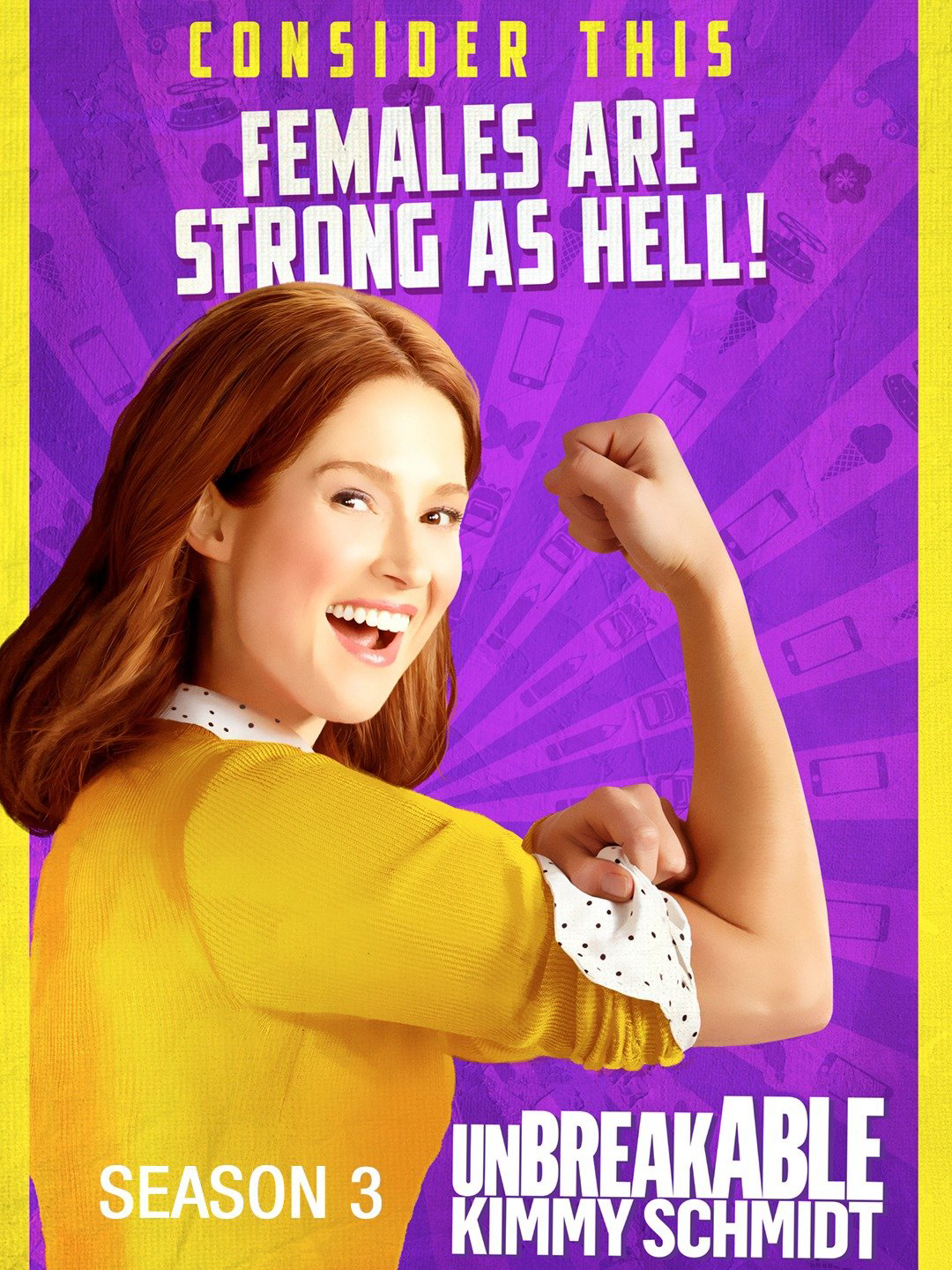 Poster Phim Kimmy bất bại (Phần 3) (Unbreakable Kimmy Schmidt (Season 3))