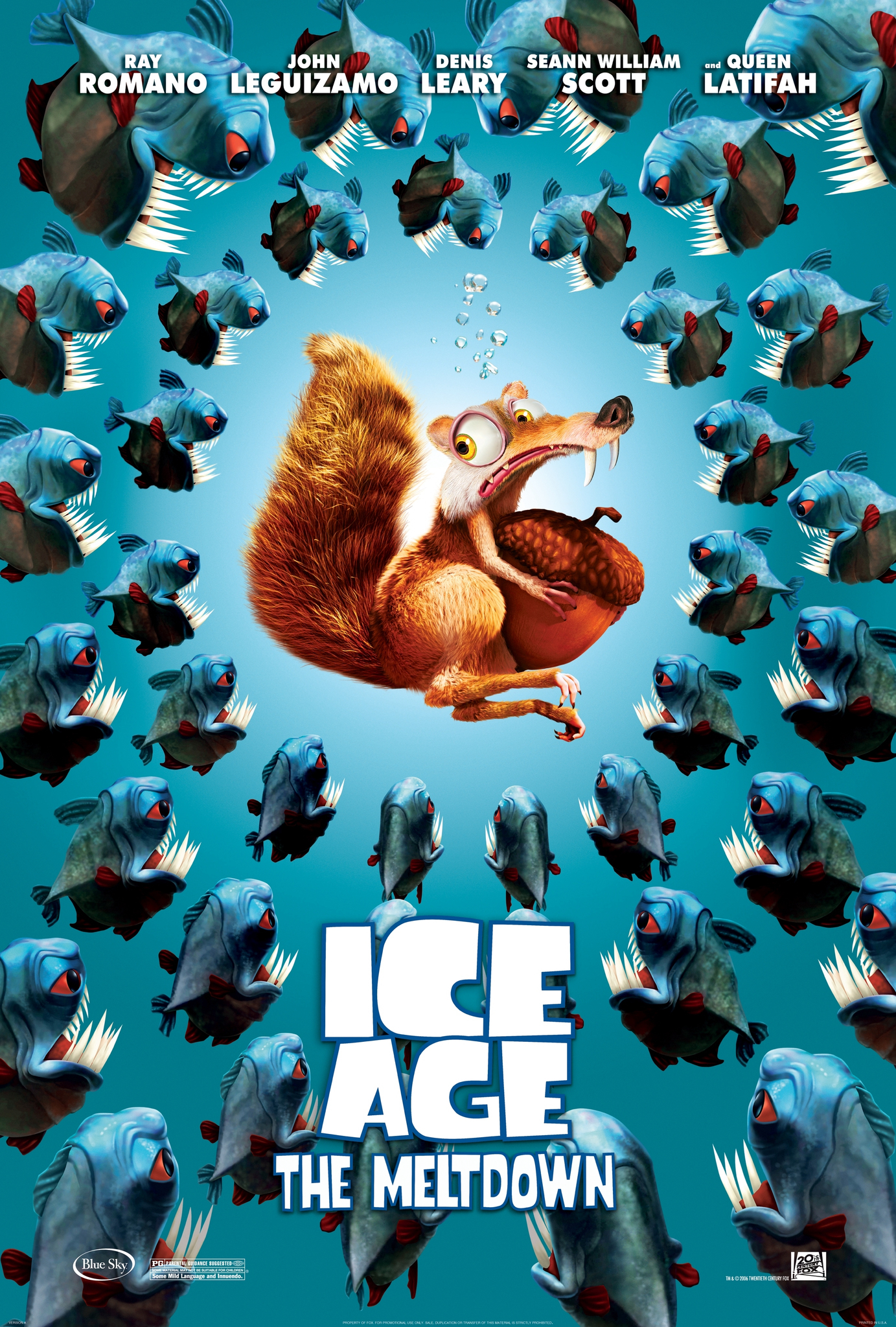 Poster Phim Kỷ Băng Hà 2: Băng Tan (Ice Age: The Meltdown)