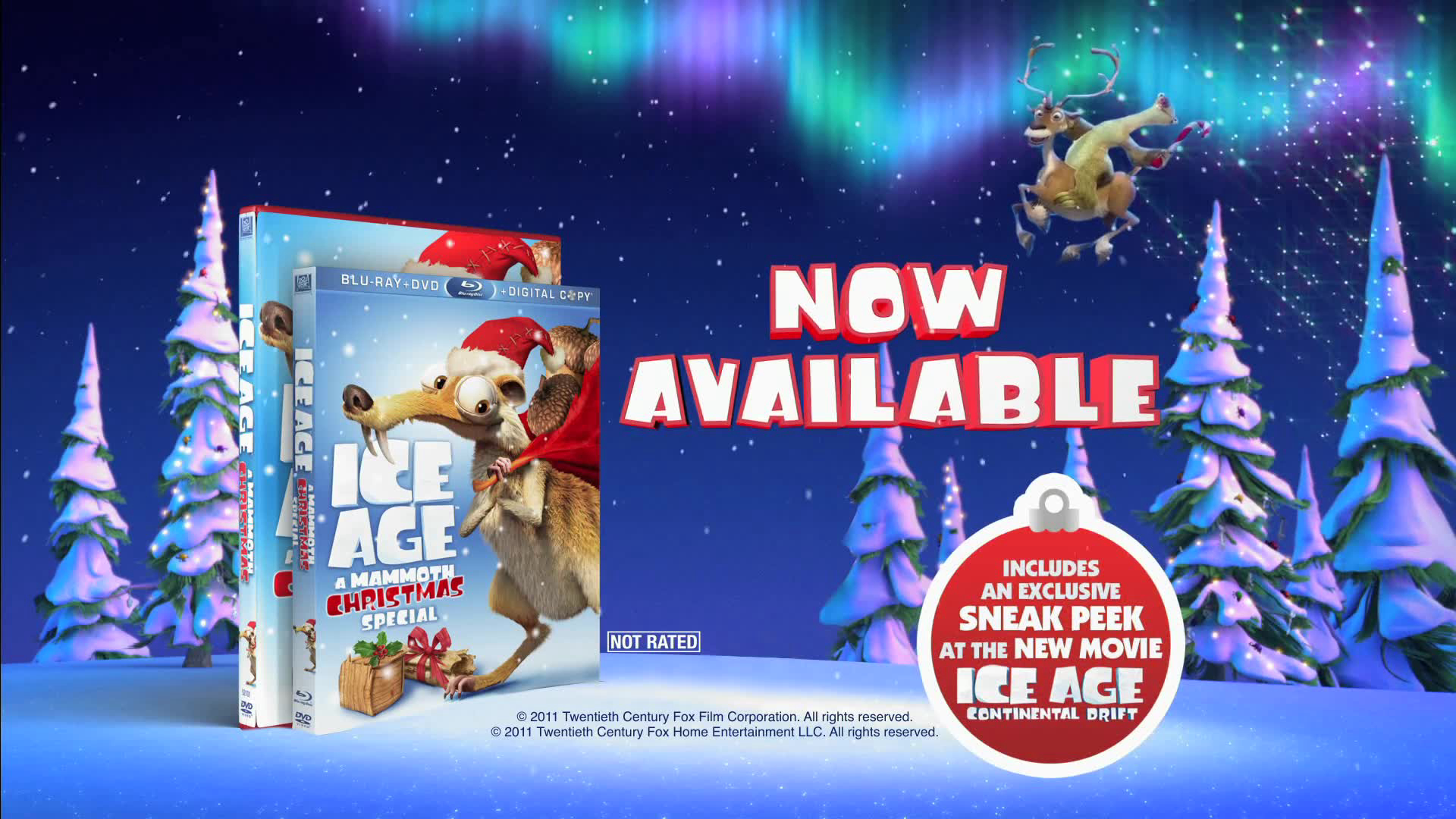 Xem Phim Kỷ Băng Hà: Giáng Sinh Của Ma Mút (Ice Age: A Mammoth Christmas)